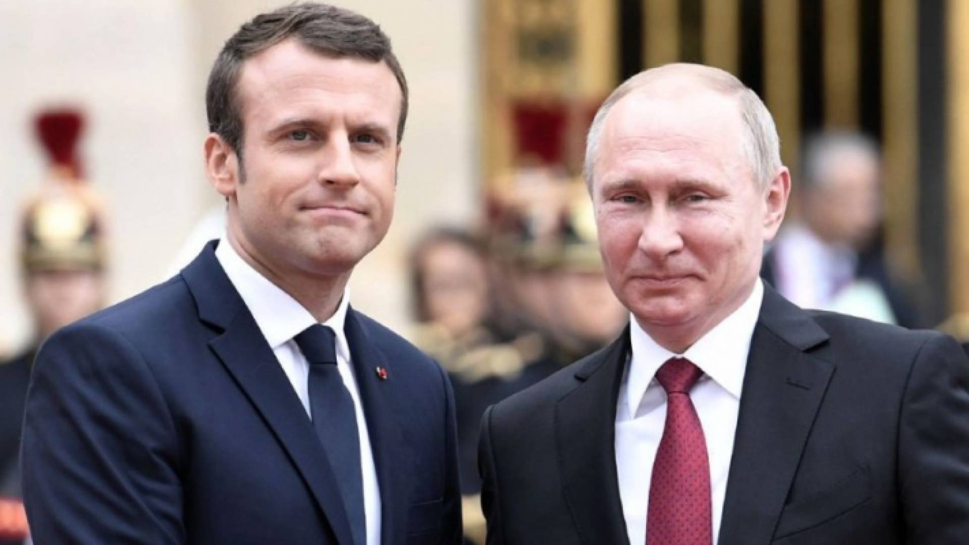 بوتين وماكرون