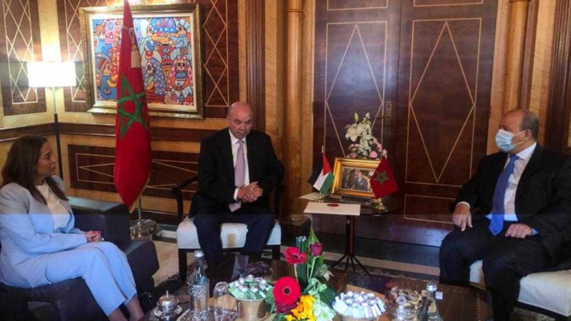 جانب من الزيارة