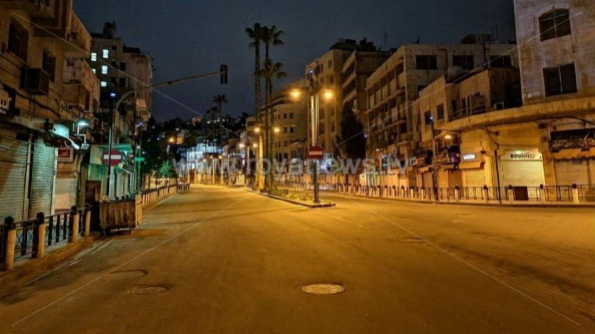 عمان في الليل - ارشيفية