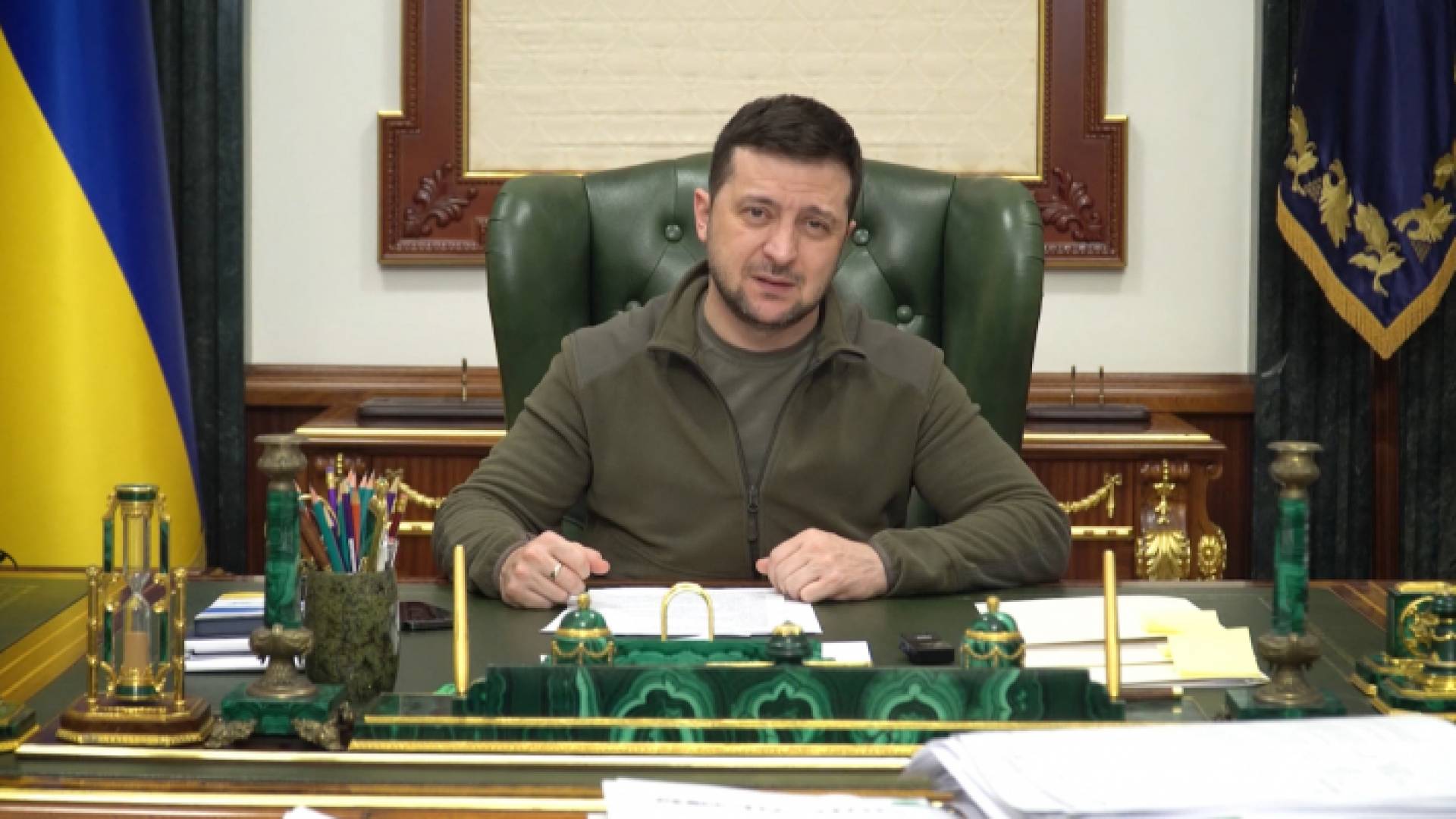 الرئيس الأوكراني فولوديمير زيلينسكي - AFP