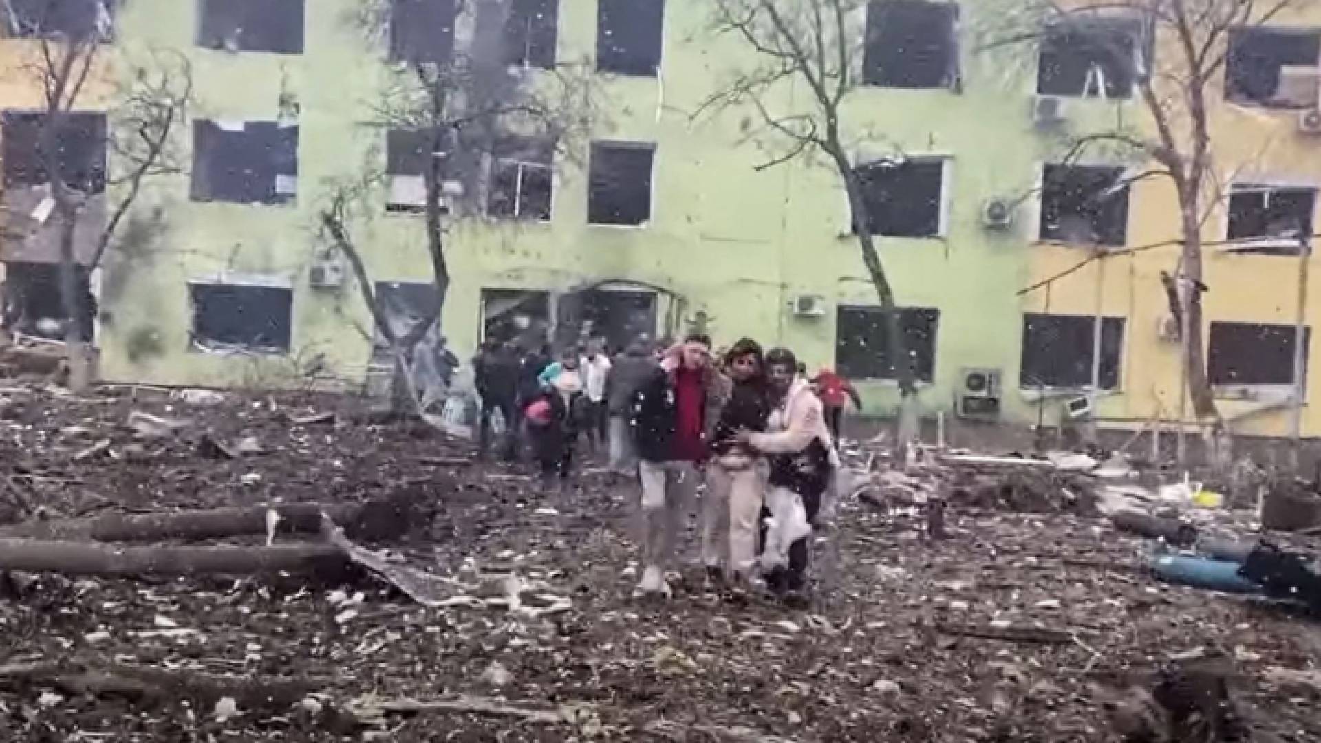 مستشفى توليد في مدينة ماريوبول - AFP