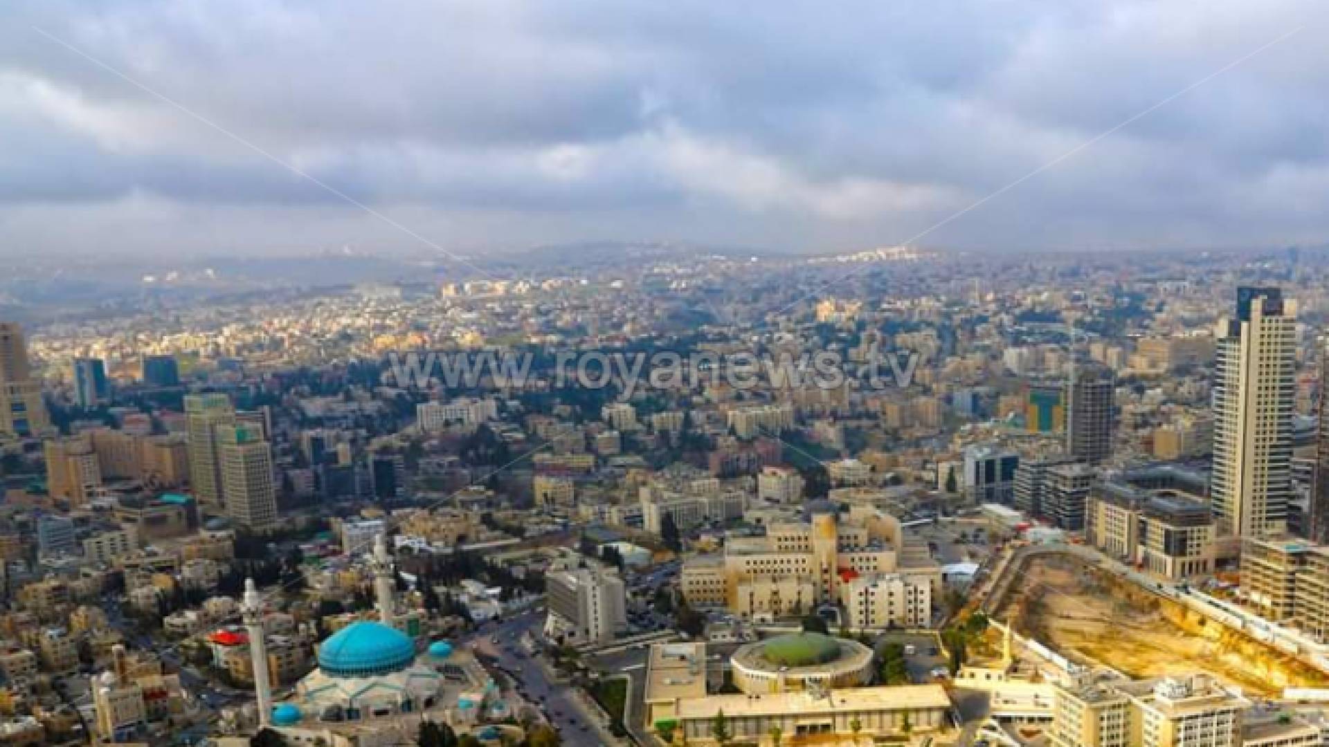 سماء عمان ملبدة بالغيوم - ارشيفية