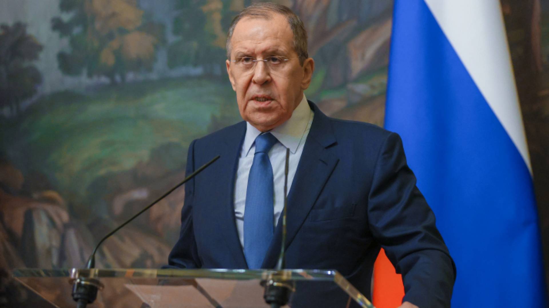 وزير الخارجية الروسي سيرغي لافروف