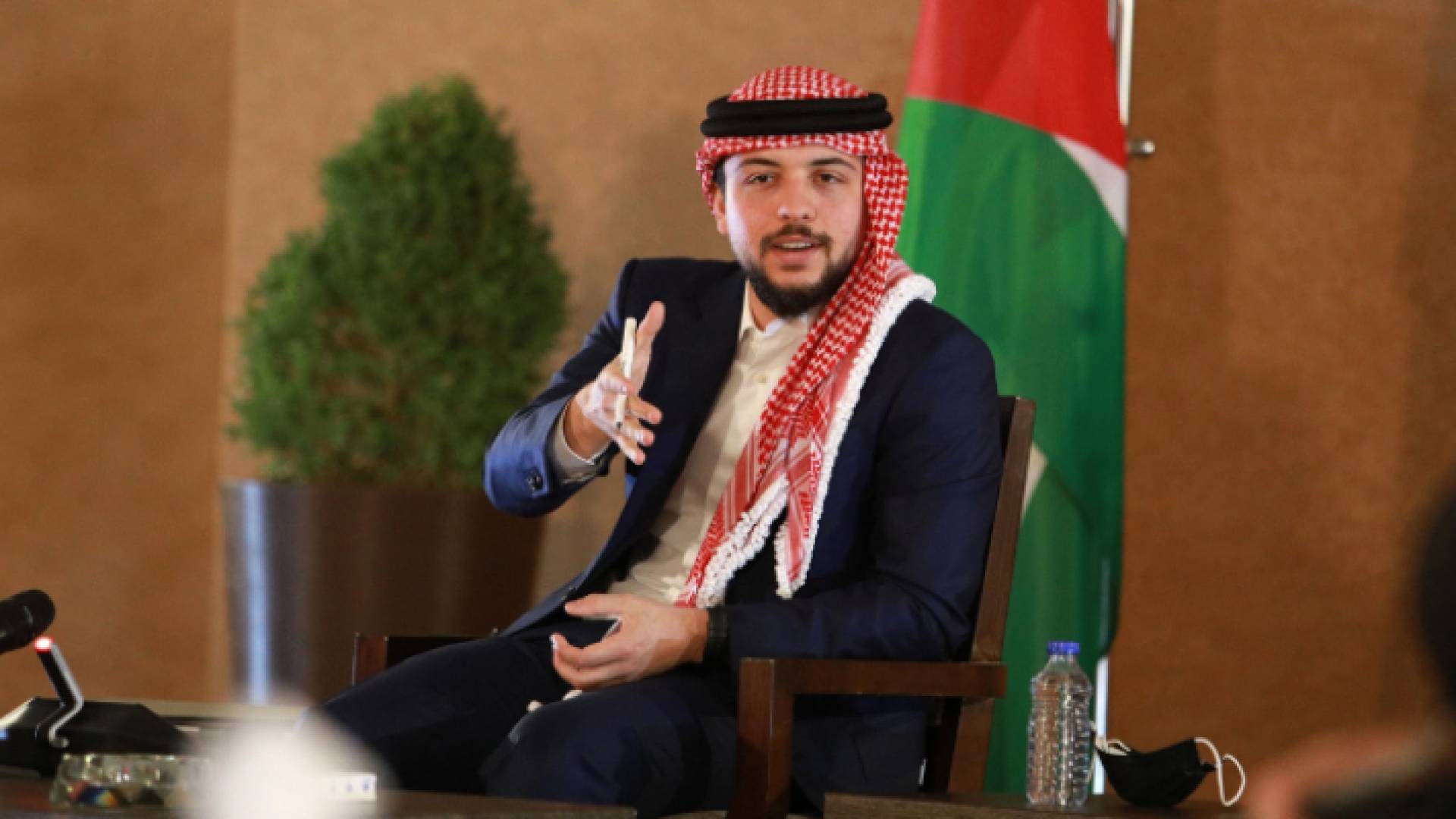 ولي العهد الأمير الحسين بن عبدالله