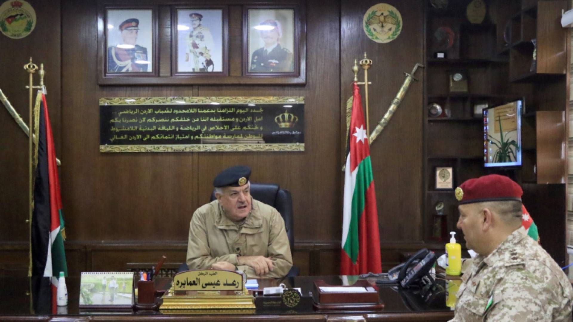 جانب من الزيارة