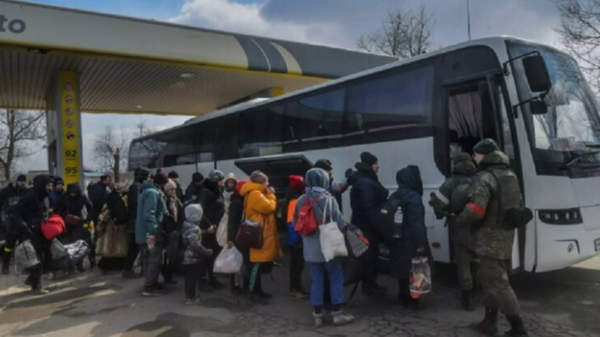 لاجئون أوكرانيون