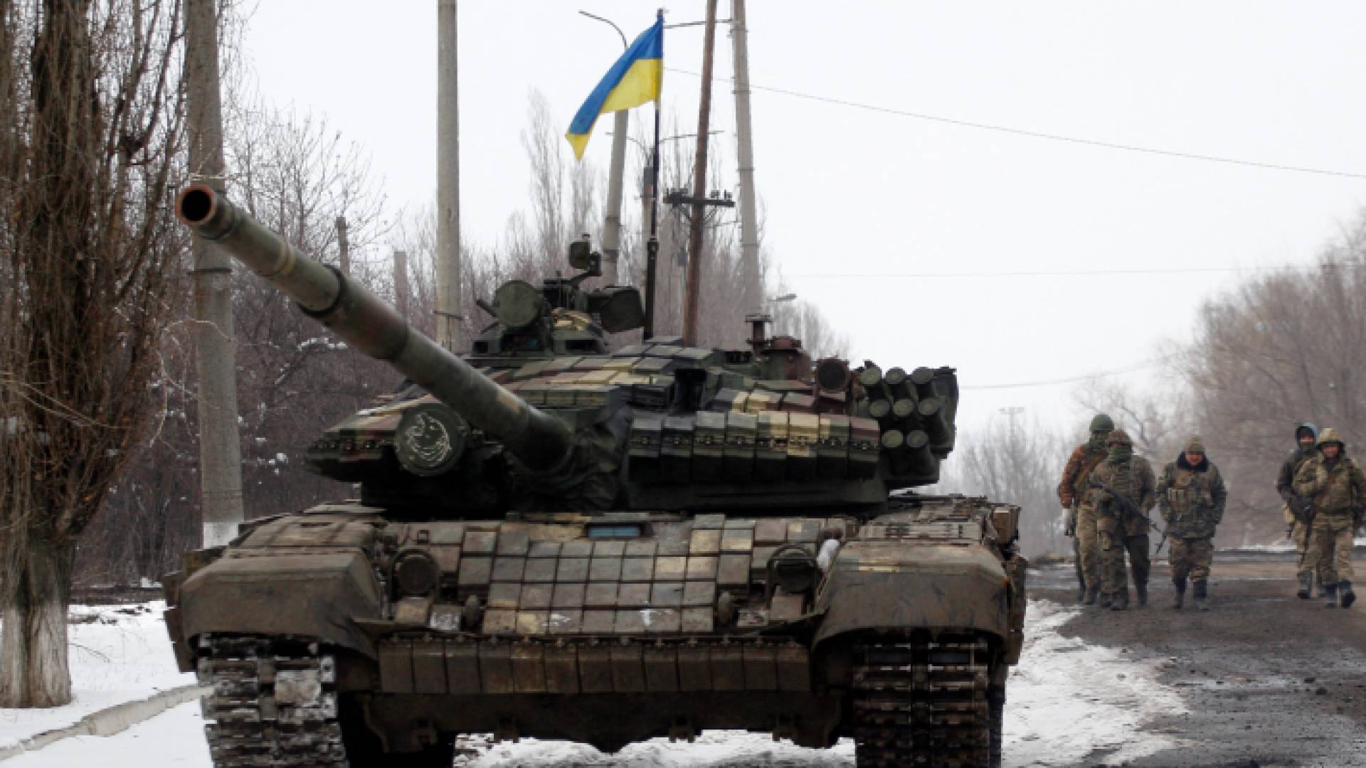 جنود من القوات العسكرية الأوكرانية - AFP