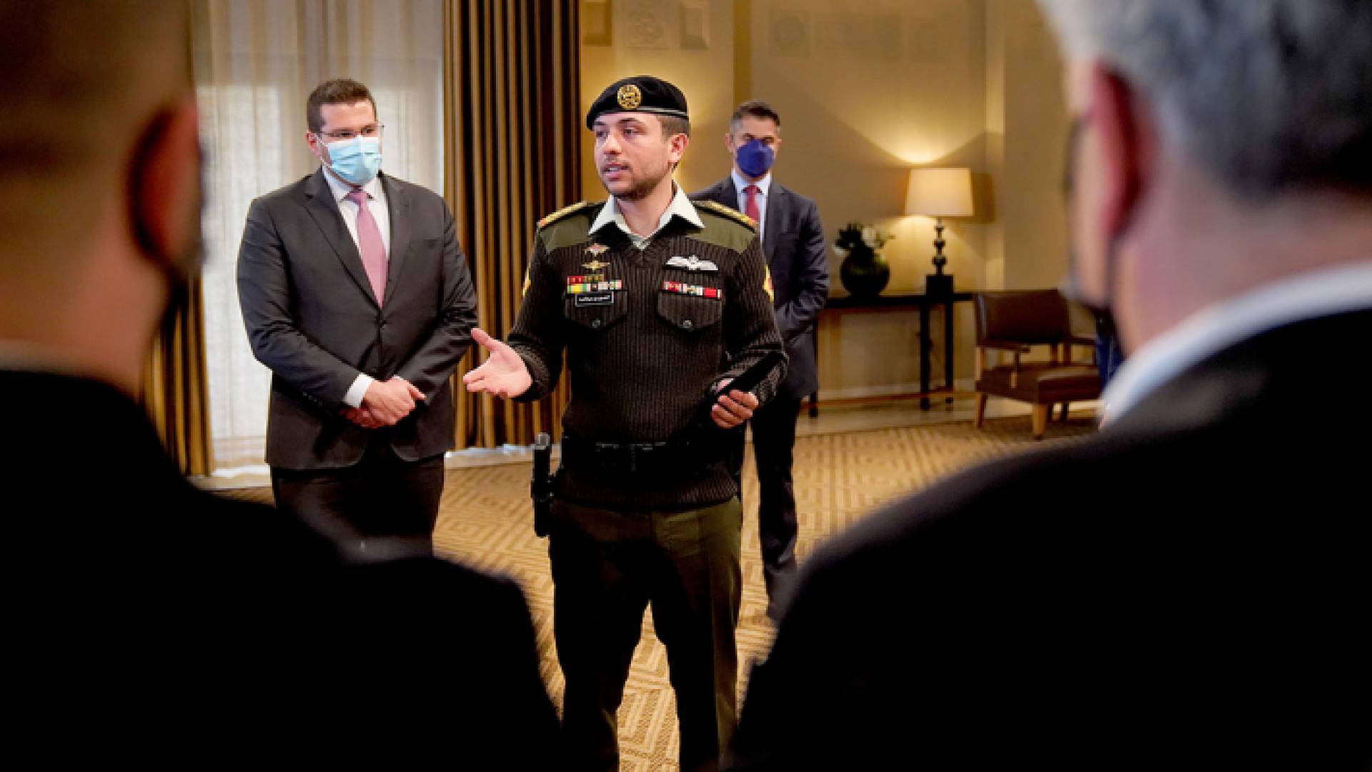 ولي العهد الأمير الحسين بن عبدالله