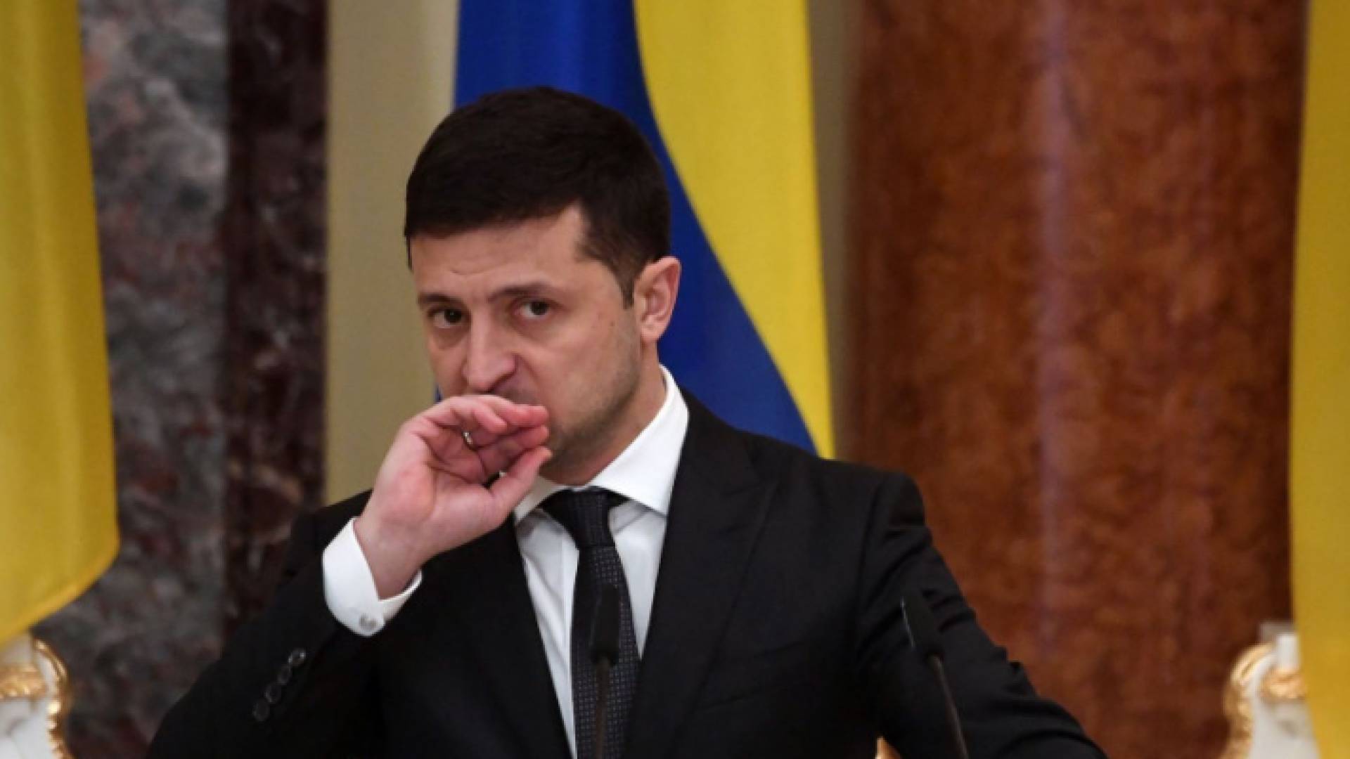الرئيس الأوكراني فولوديمير زيلينسكي