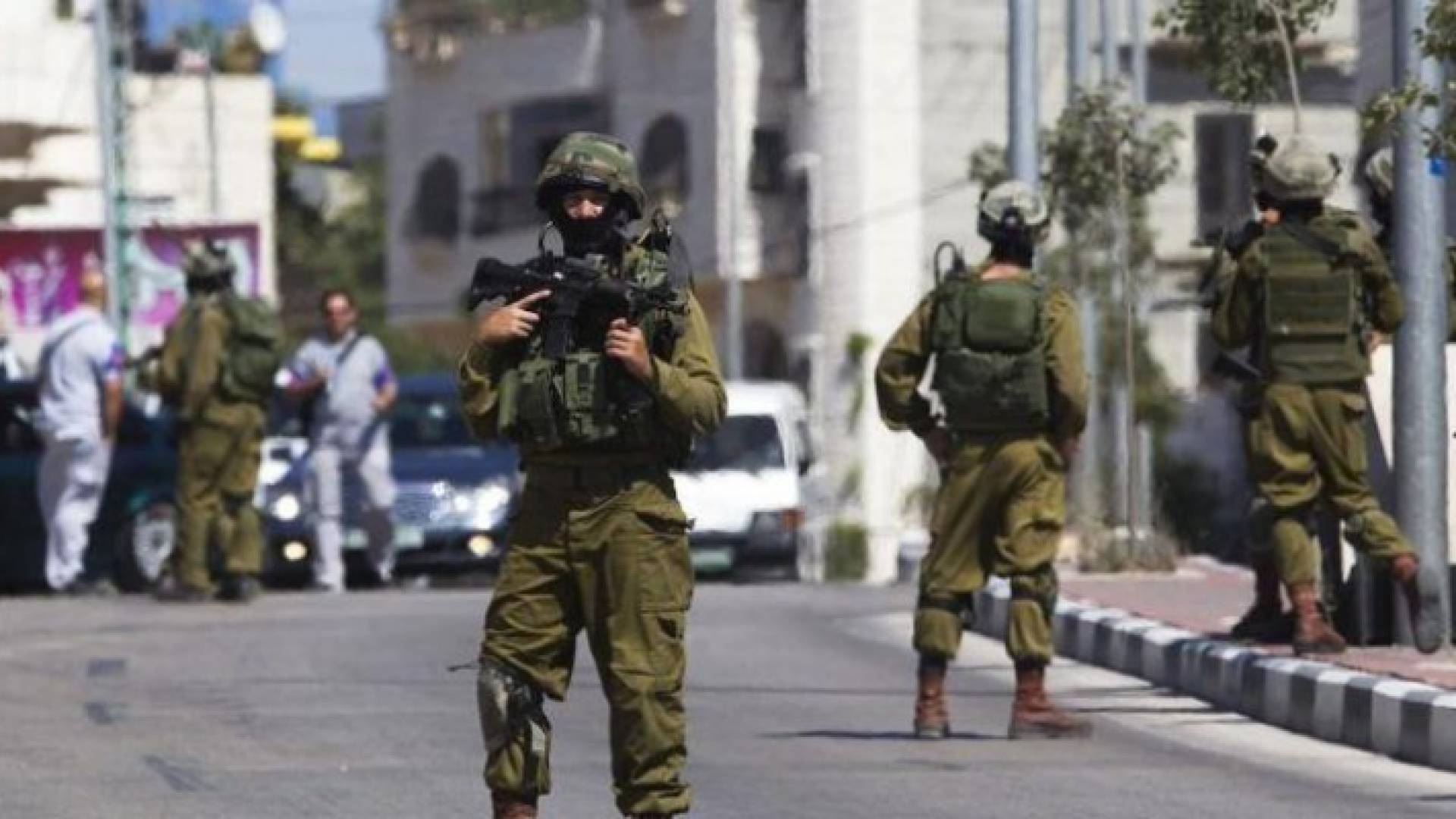 عناصر من قوات الاحتلال