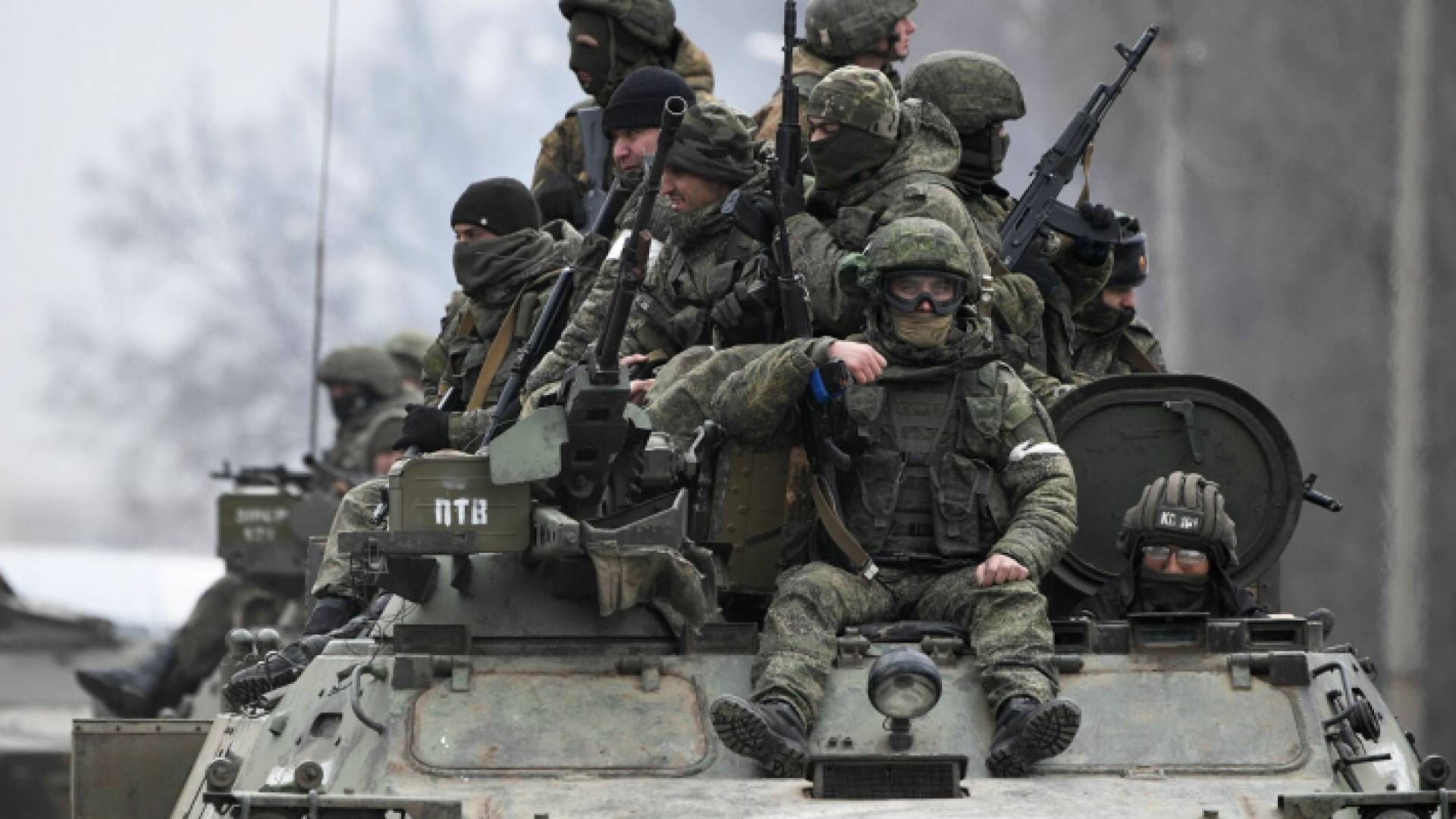 عناصر من الجيش الروسي