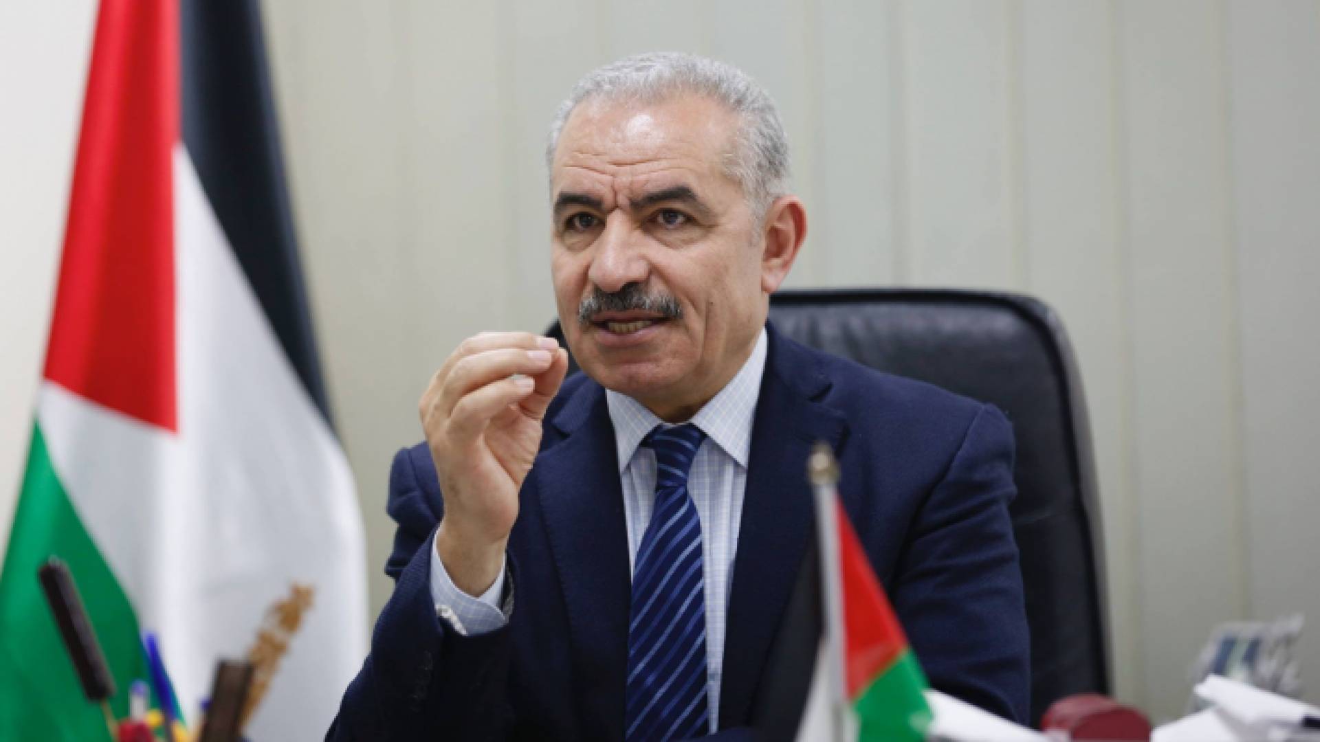 رئيس الوزراء الفلسطيني محمد اشتية