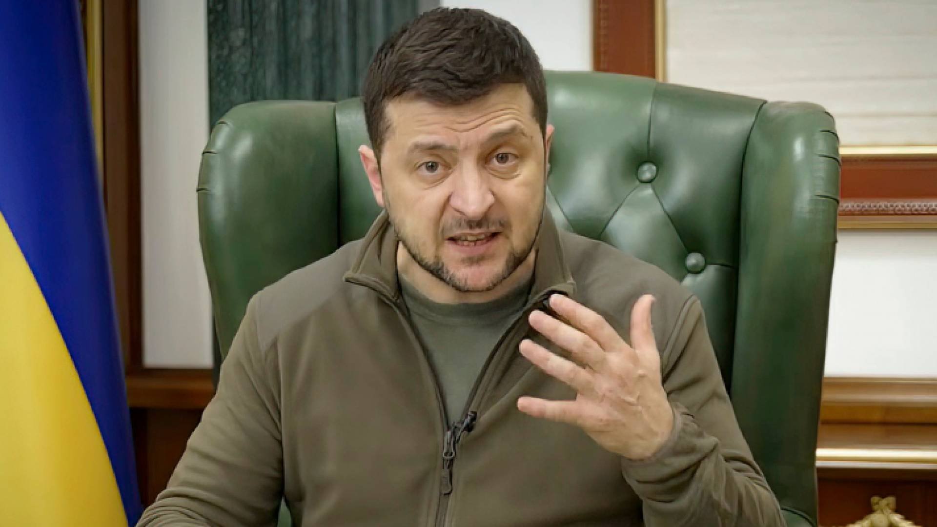 الرئيس الأوكراني فولوديمير زيلينسكي