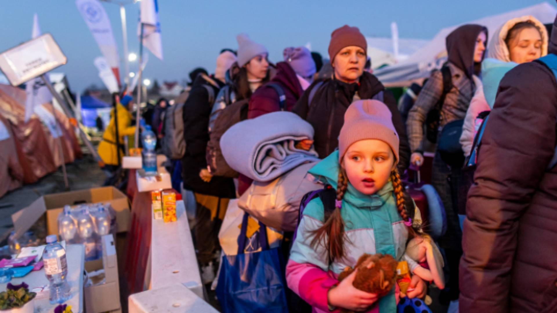 لاجئو أوكرانيا - AFP