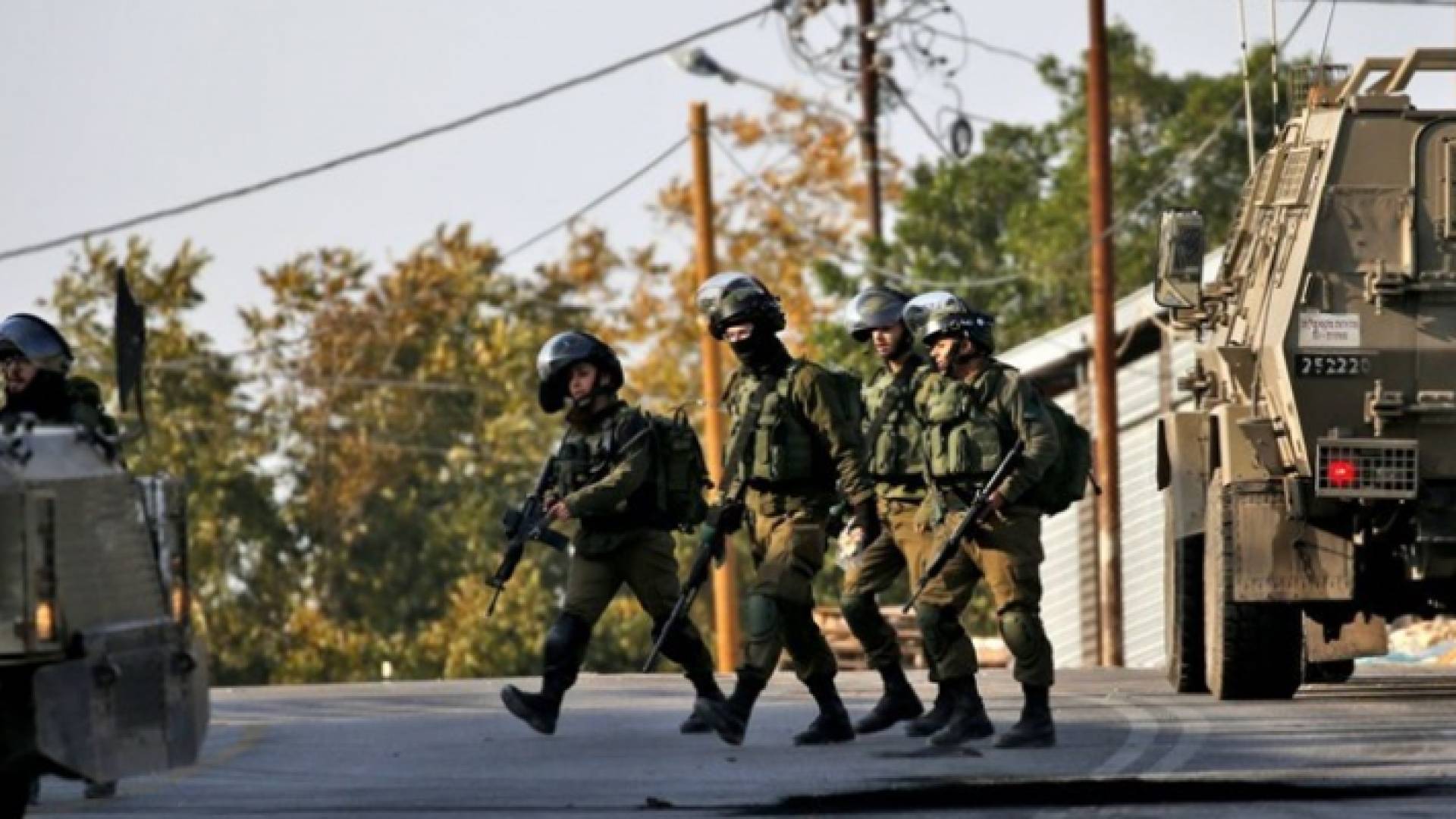 عناصر من قوات الاحتلال