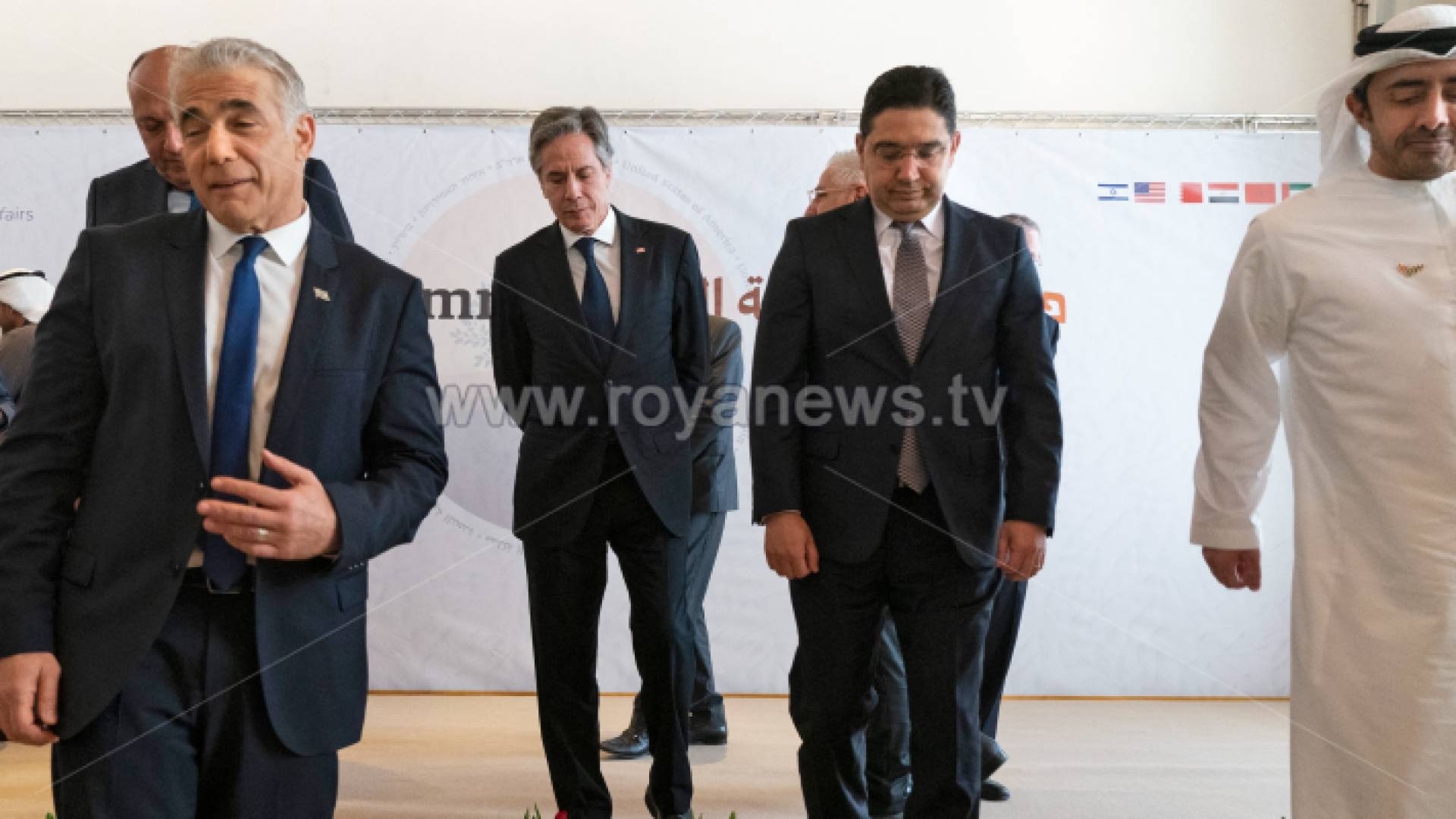 وزراء خارجية في قمة النقب