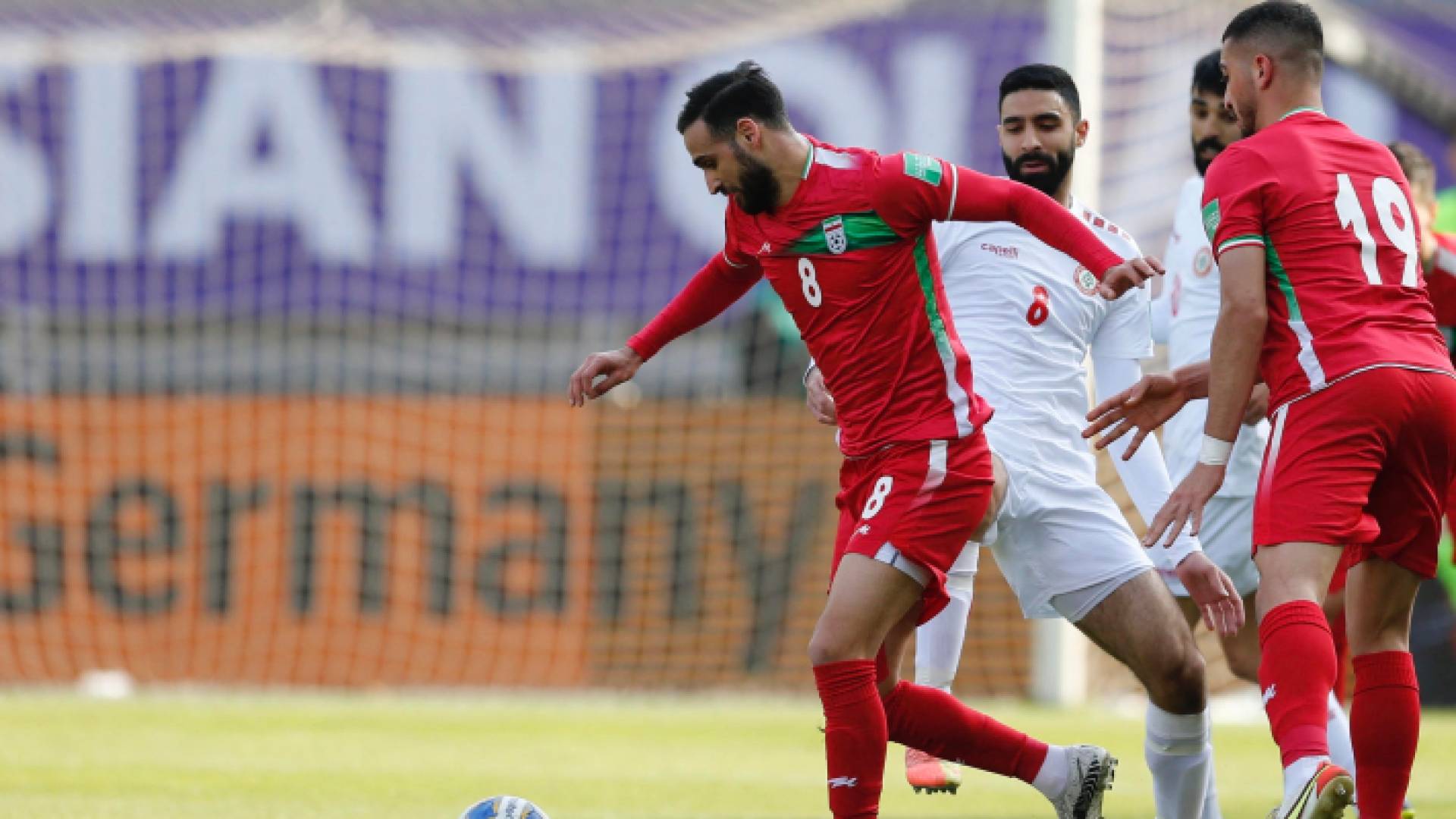 جانب من المباراة