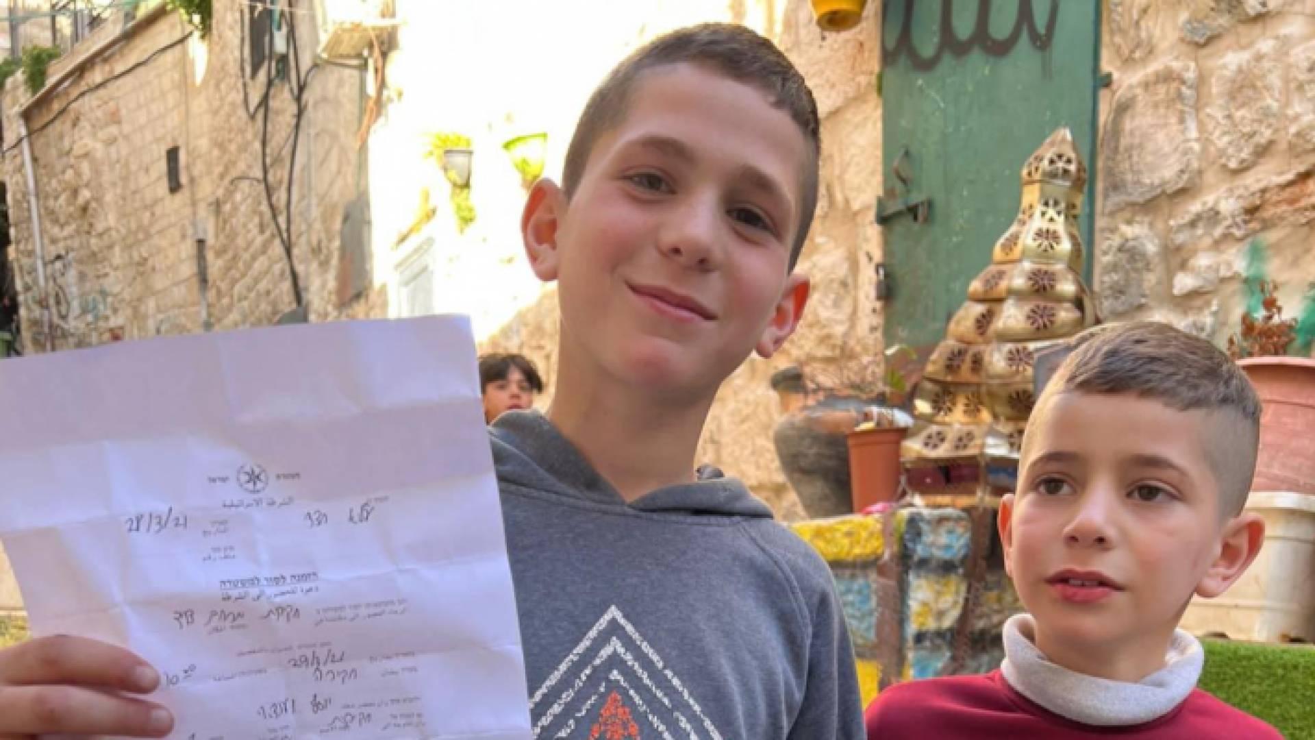 الطفل الذي استدعوه للتحقيق