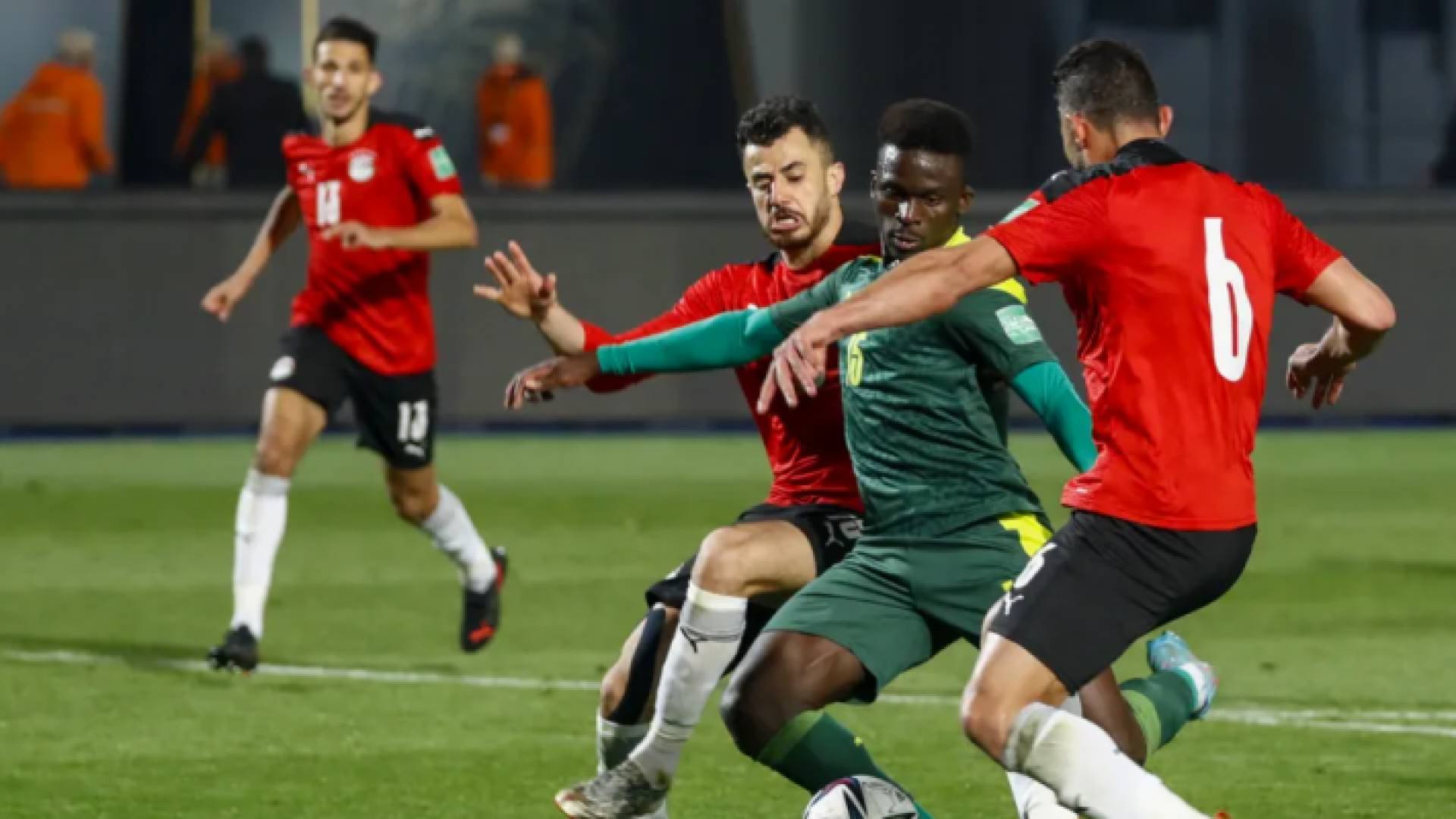 مباراة سابقة بين منتخبي مصر والسنغال