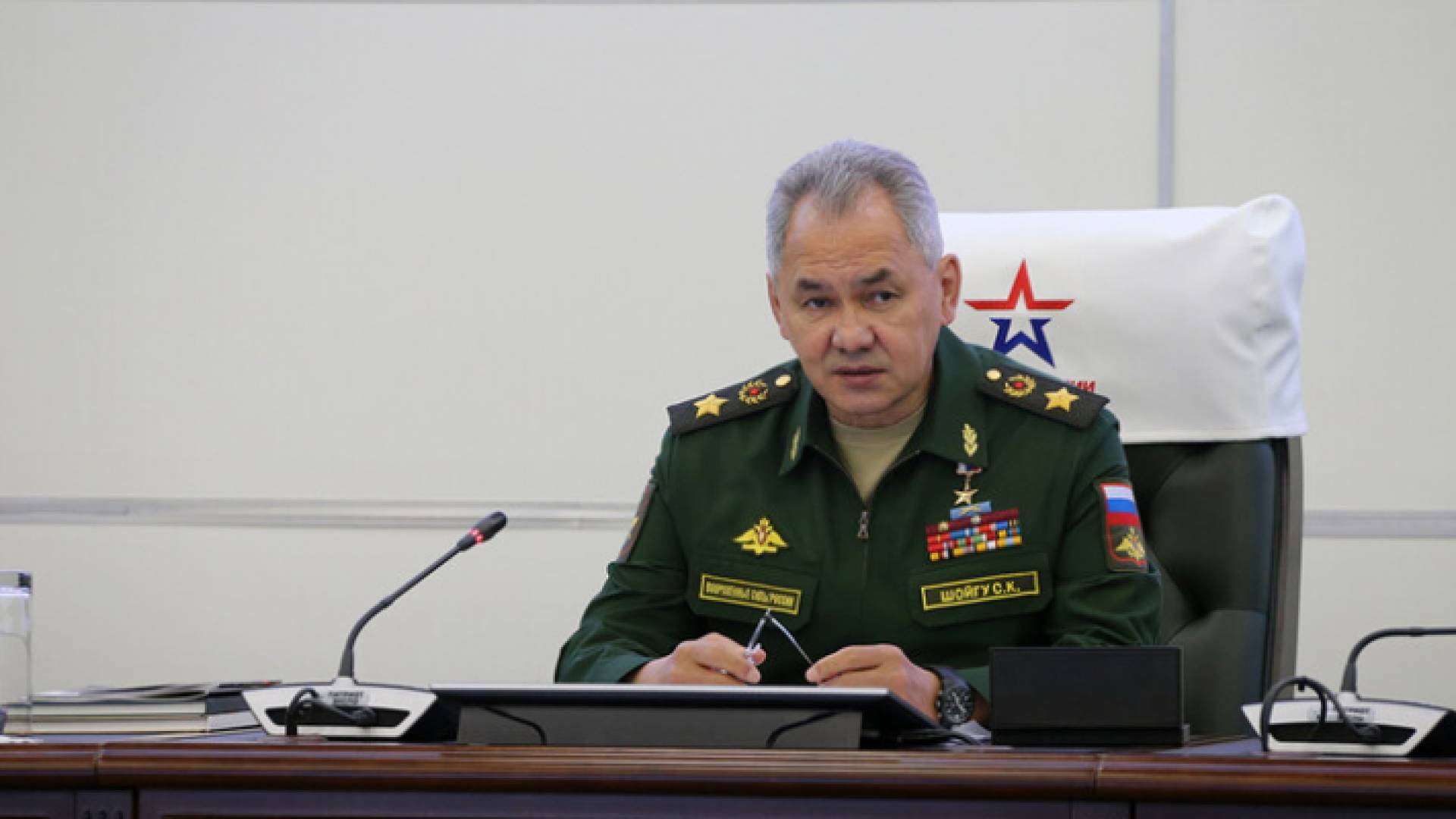 وزير الدفاع الروسي سيرغي شويغو