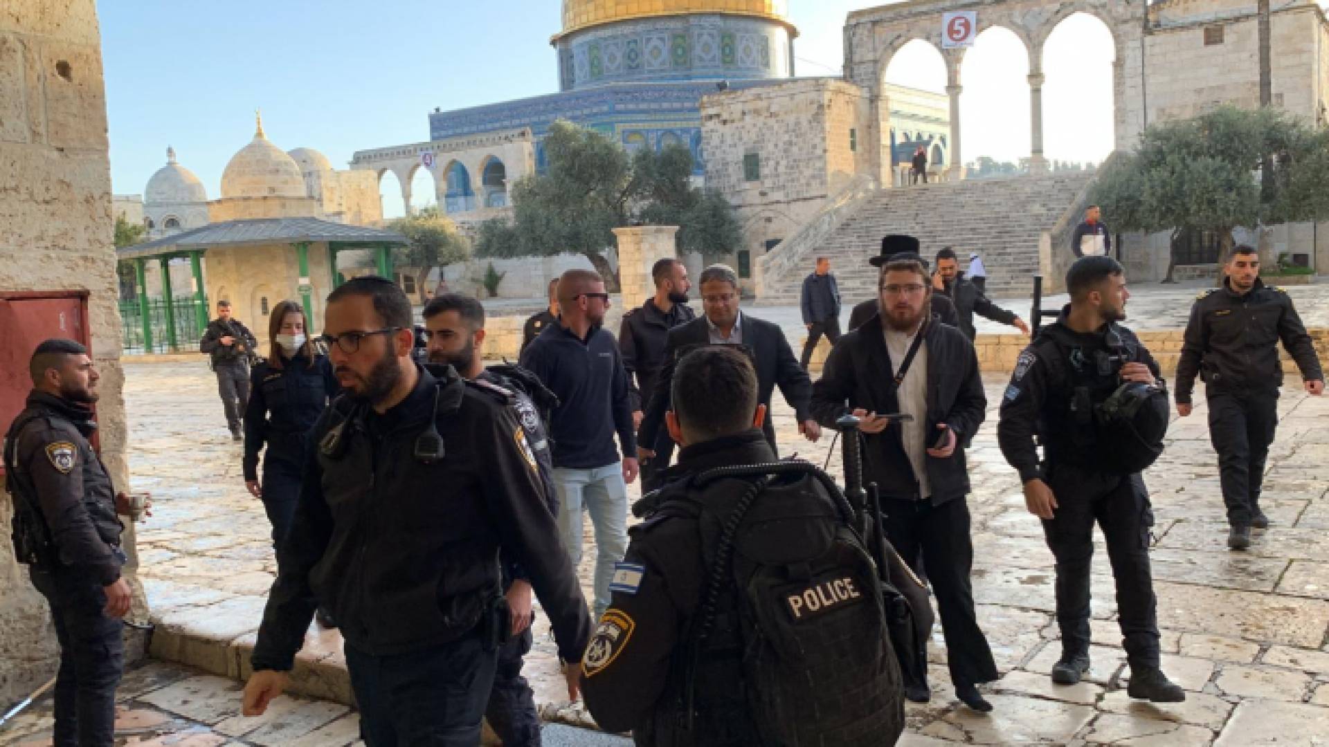 سلطات الاحتلال الإسرائيلي تسمح لـ"بن غفير" باقتحام الأقصى صباح الخميس