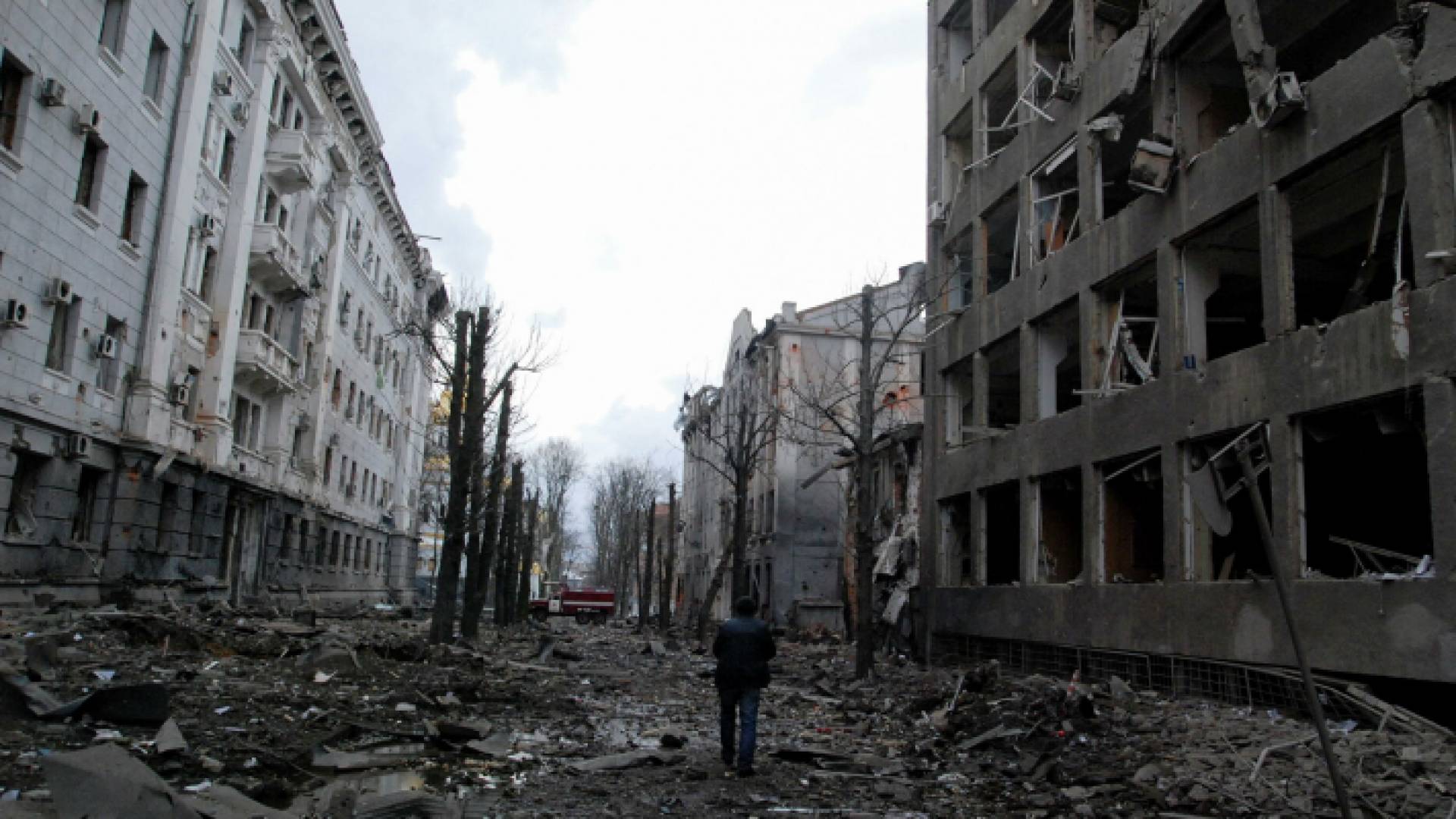 دمار خلفه القصف الروسي