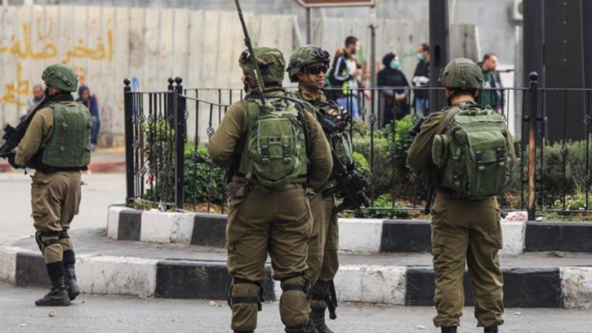 عناصر من قوات الاحتلال