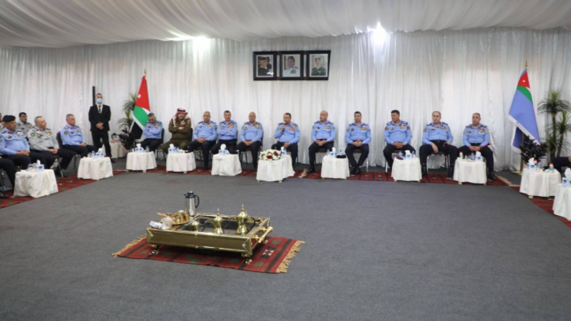 الحواتمة ينقل تحيات الملك لمنتسبي الأمن العام بمناسبة شهر رمضان