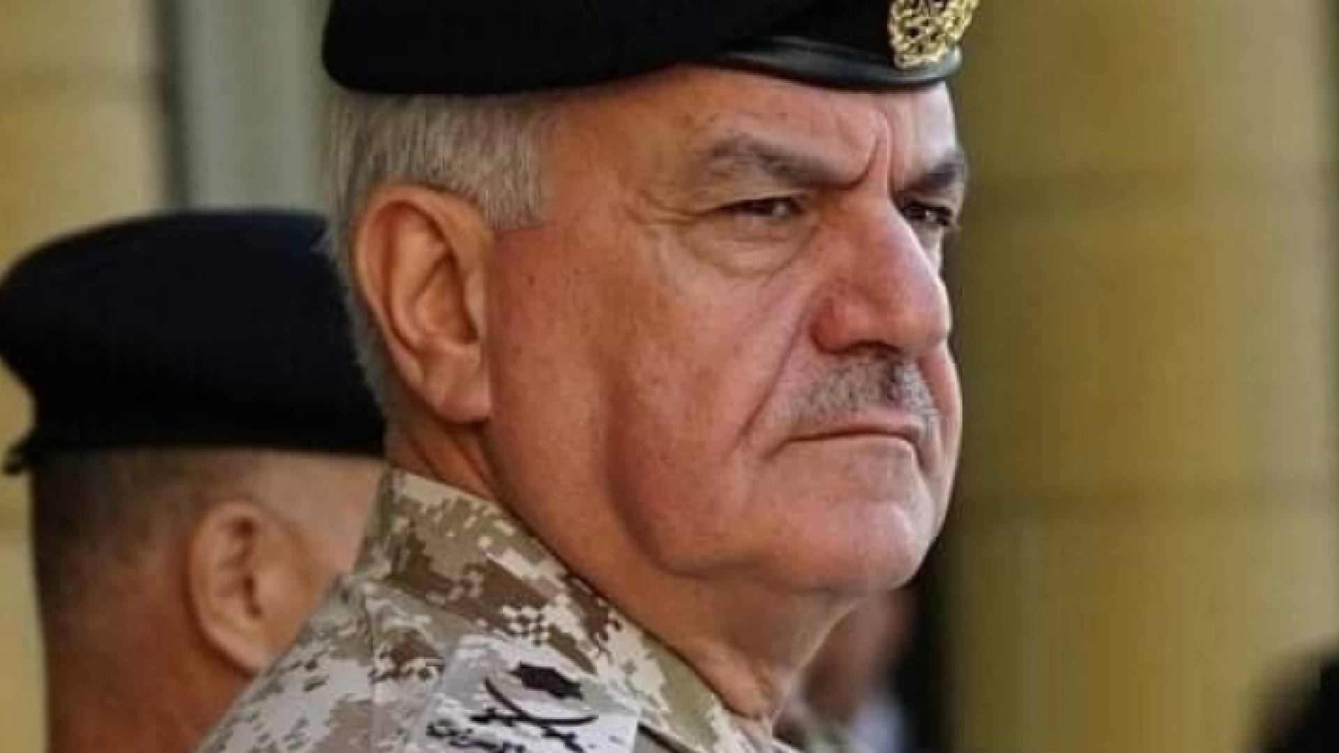 رئيس هيئة الأركان المشتركة اللواء الركن يوسف الحنيطي