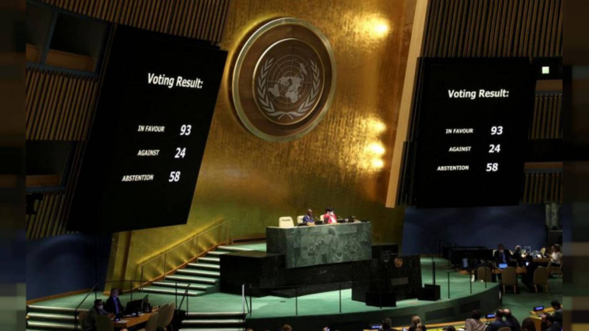 جلسة للتوصيت على تعليق عضوية روسيا في مجلس حقوق الإنسان التابع للأمم المتحدة