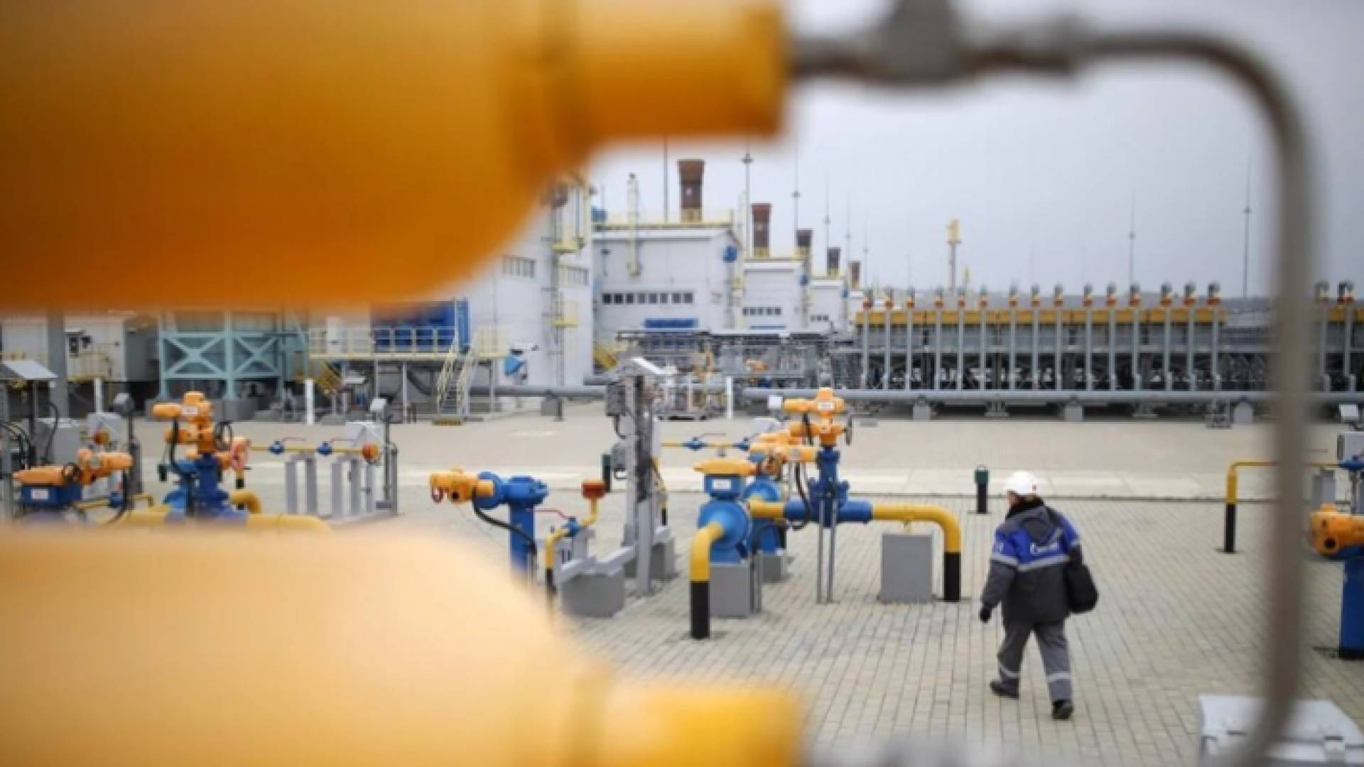 محطة غاز روسية