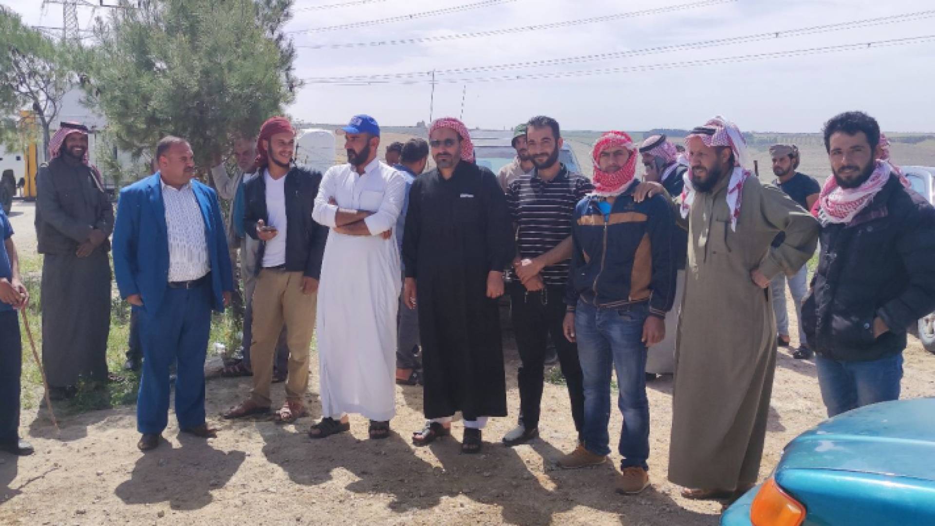 جانب من الوقفة