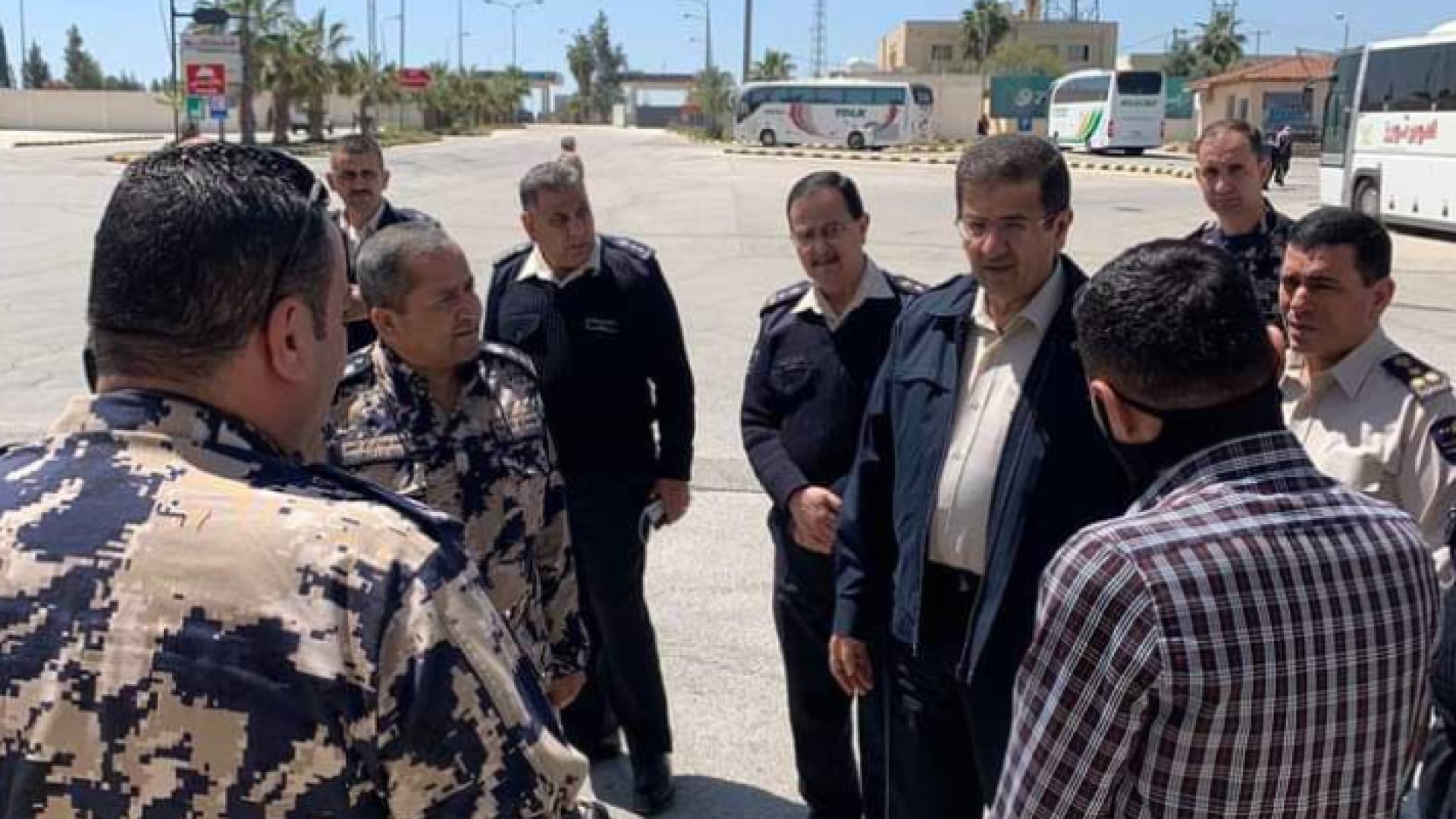 جانب من الزيارة التفقدية