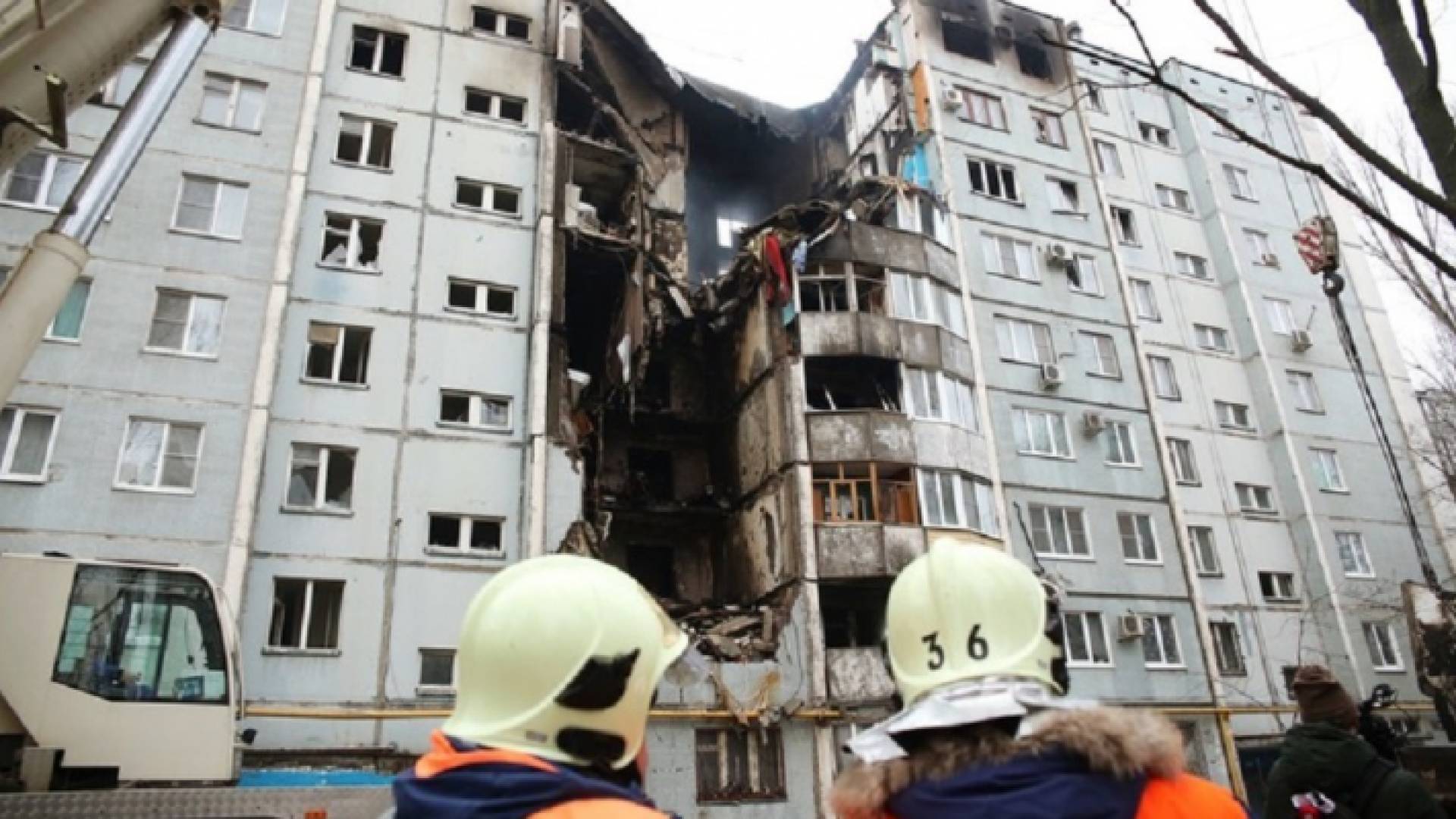 انهيار مبنى في أحد ضواحي موسكو- أرشيفية