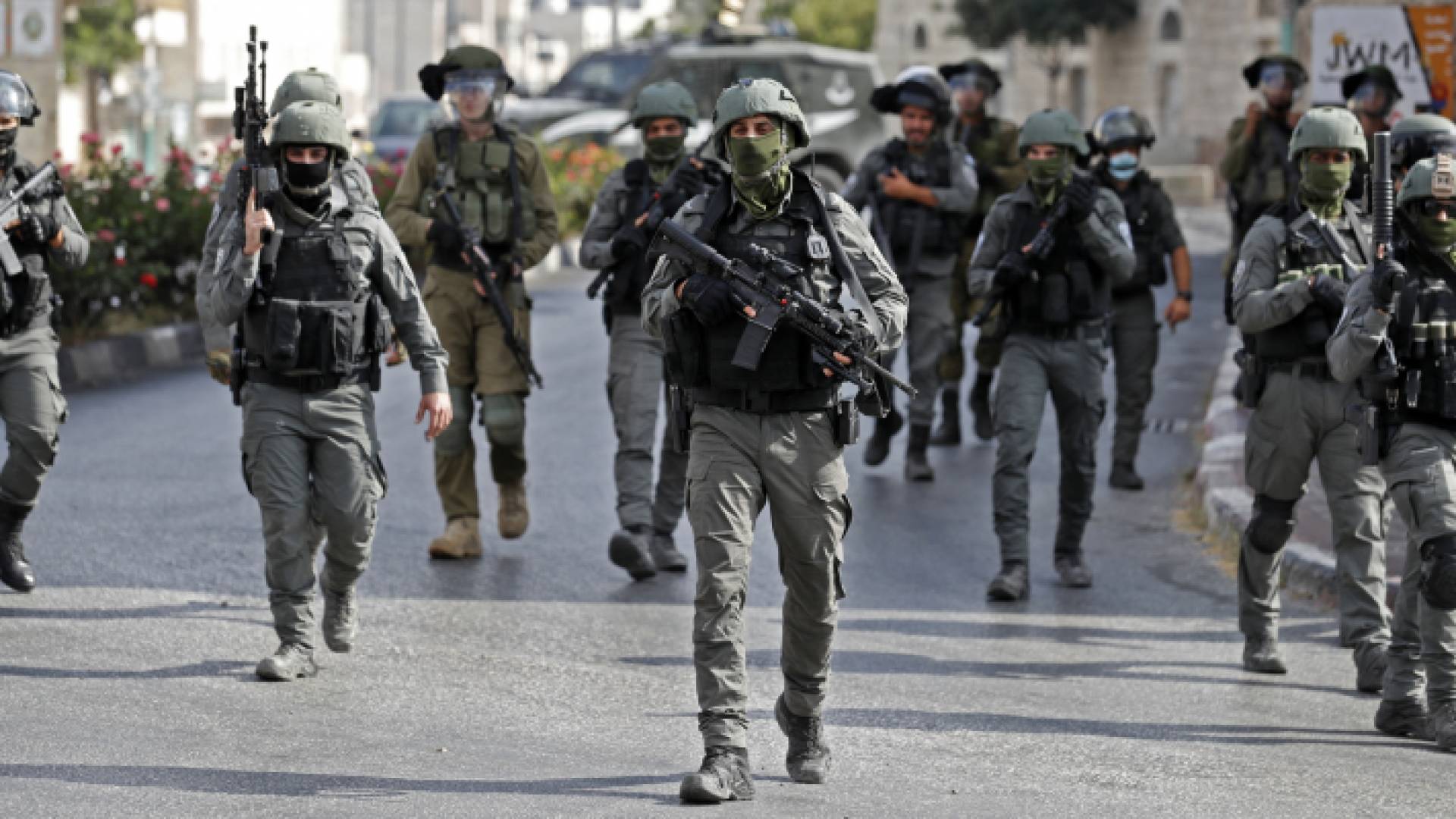 عناصر من الأمن الاسرائيلي