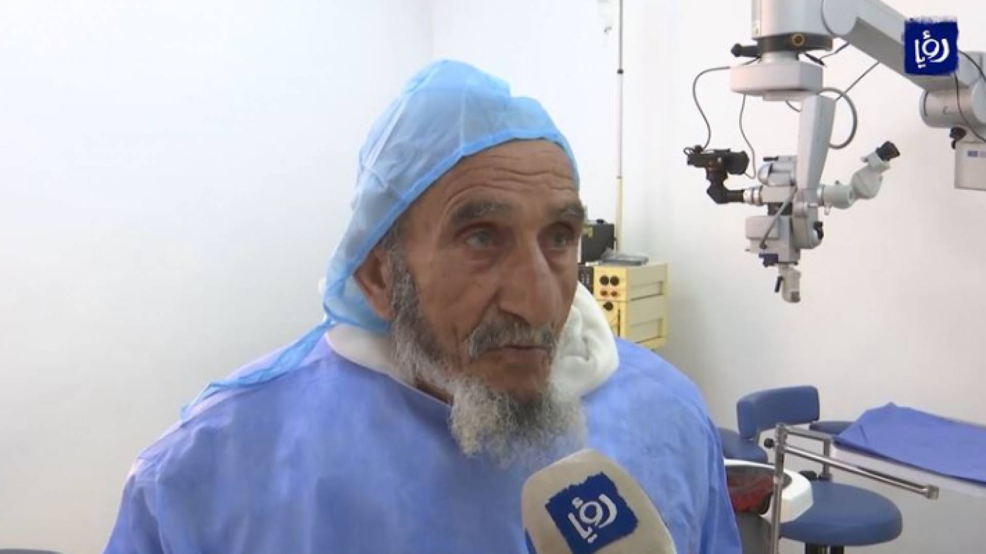 أحد المستفيدين من مبادرة "الرؤية لعطاء بلا حدود" لإجراء عمليات للعيون