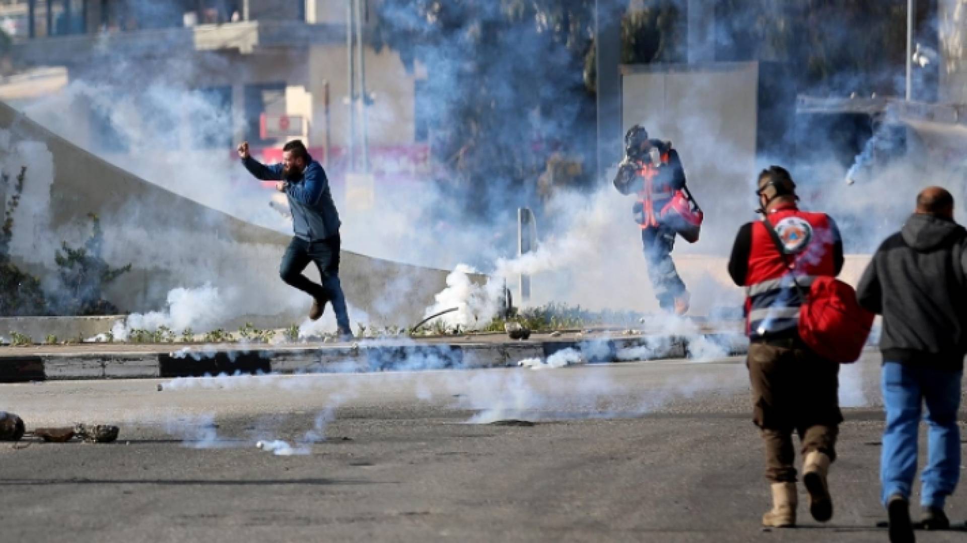 مواجهات بين قوات الاحتلال وشبان فلسطينيين - أرشيفية
