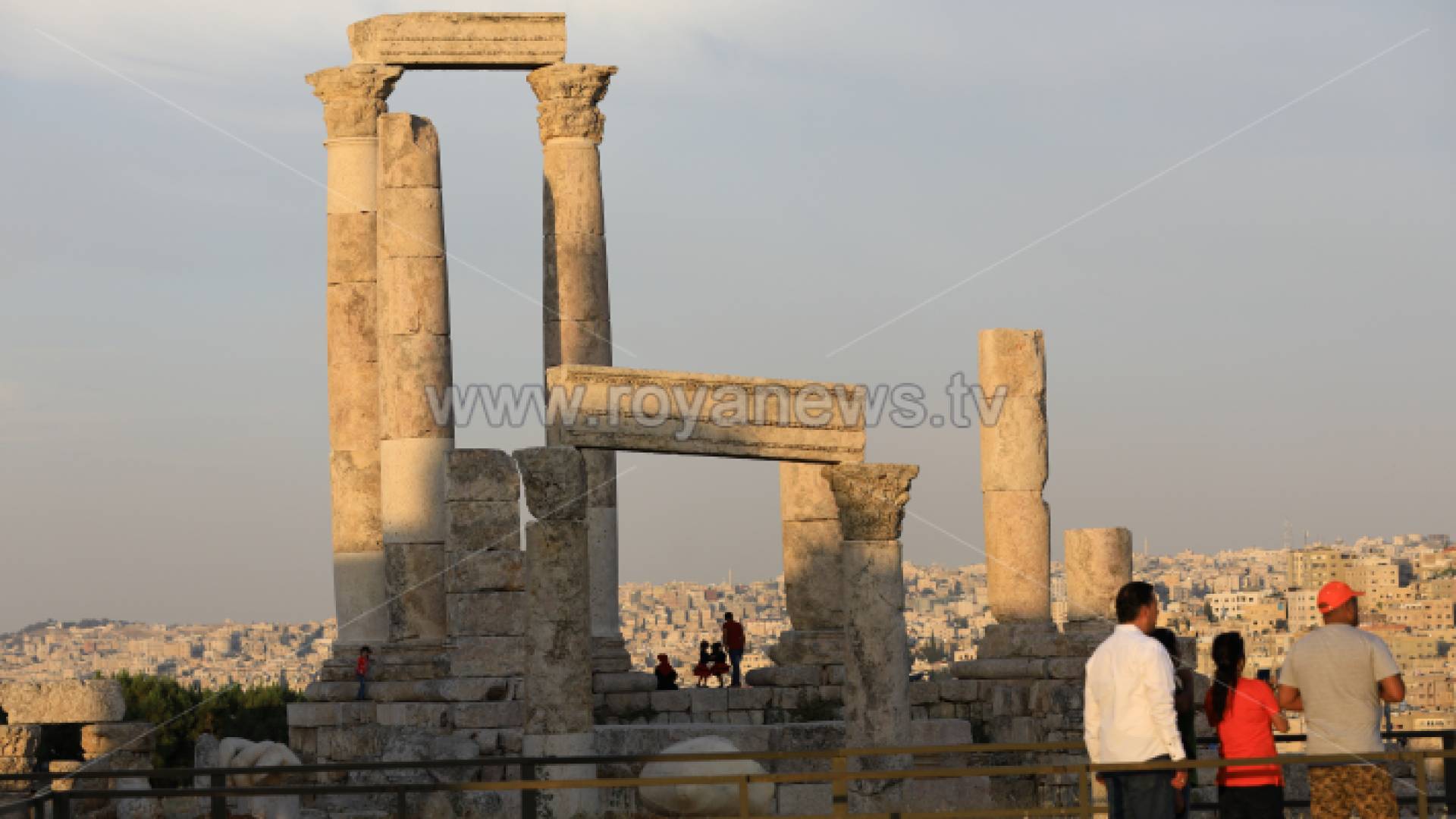 جبل القلعة في العاصمة عمان