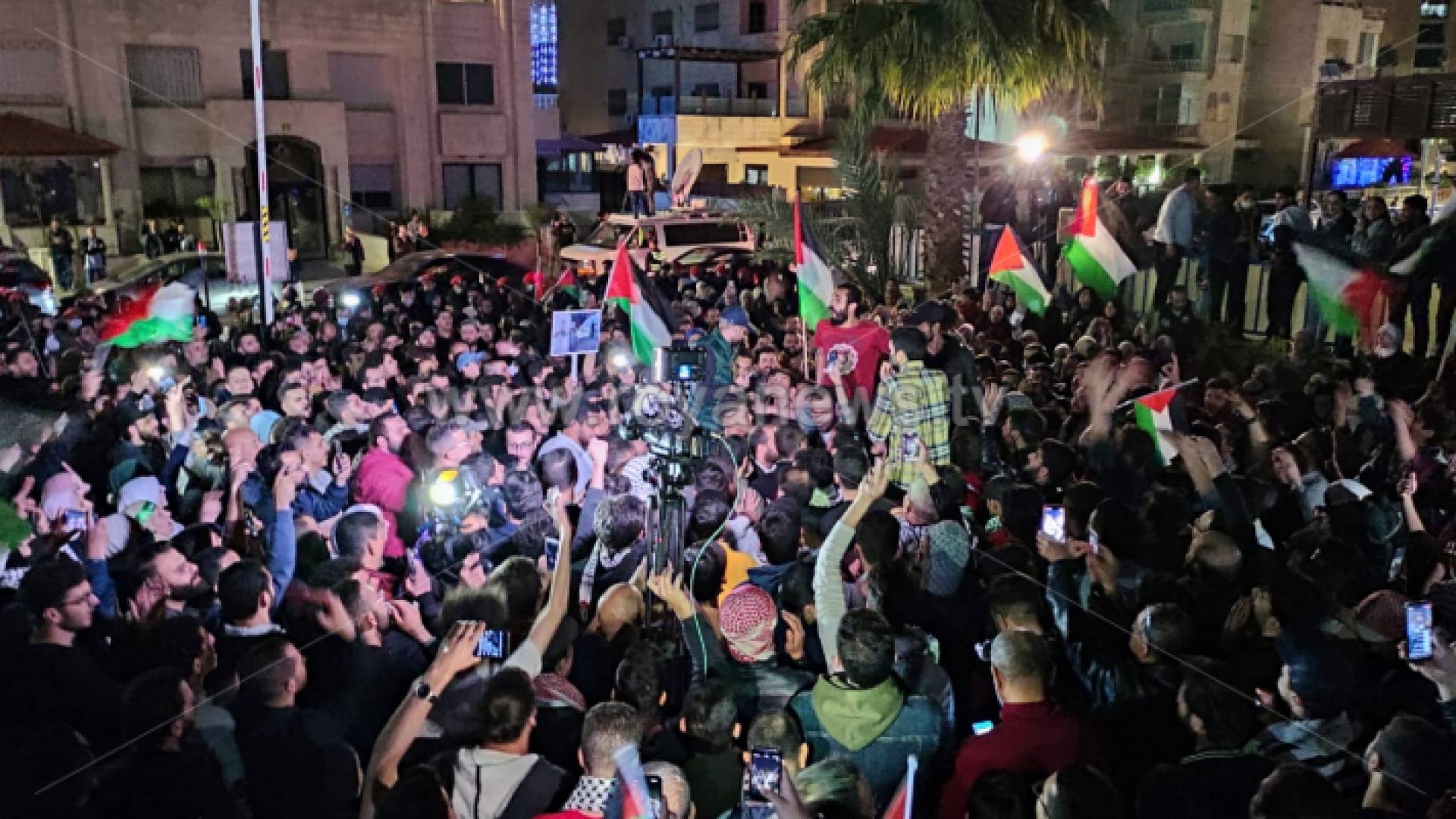 وقفات احتجاجية في الأردن تندد باعتداءات الاحتلال الإسرائيلي