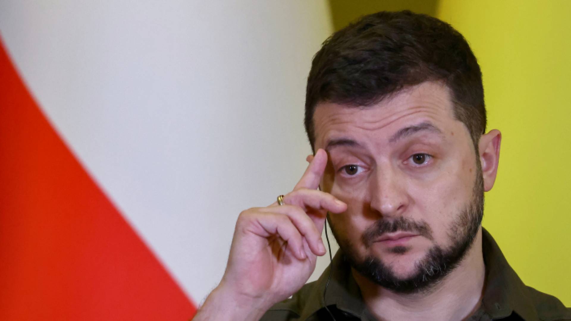 الرئيس الأوكراني فولوديمير زيلينسكي