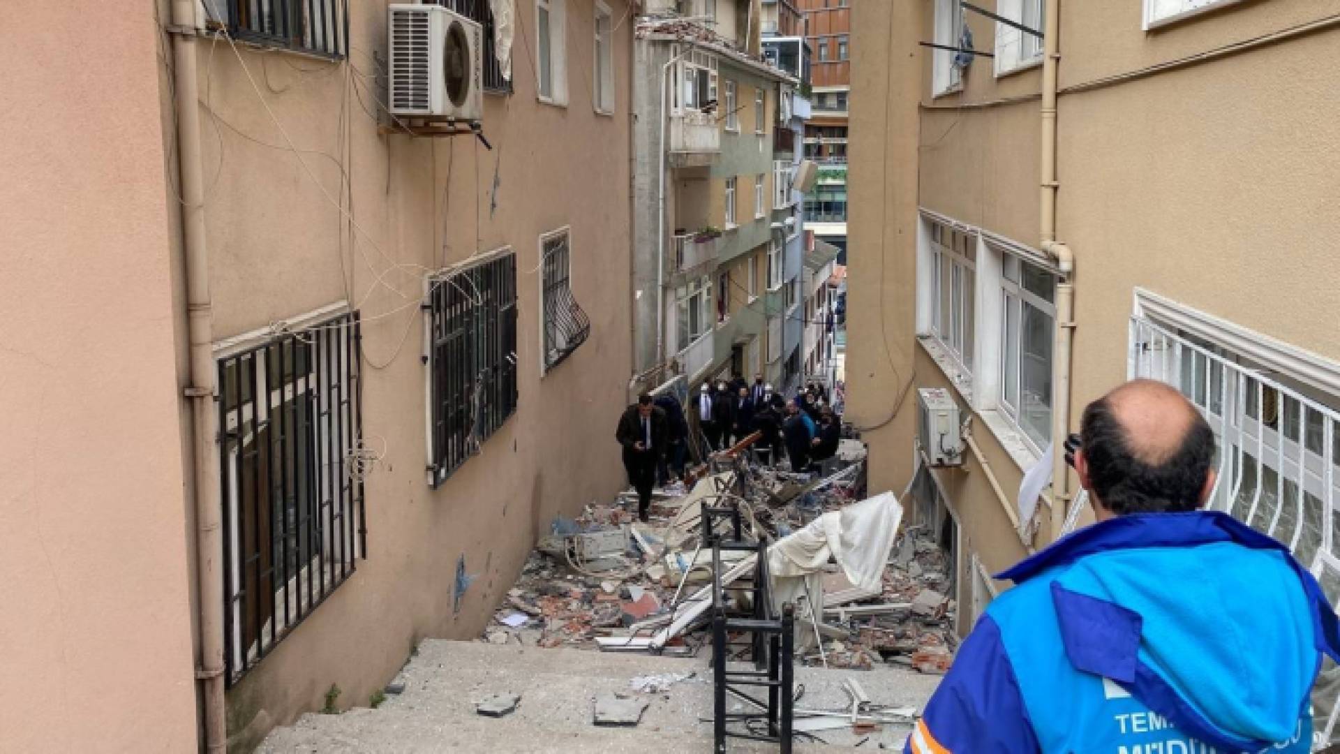 انفجار مبنى في اسطنبول - أرشيفية