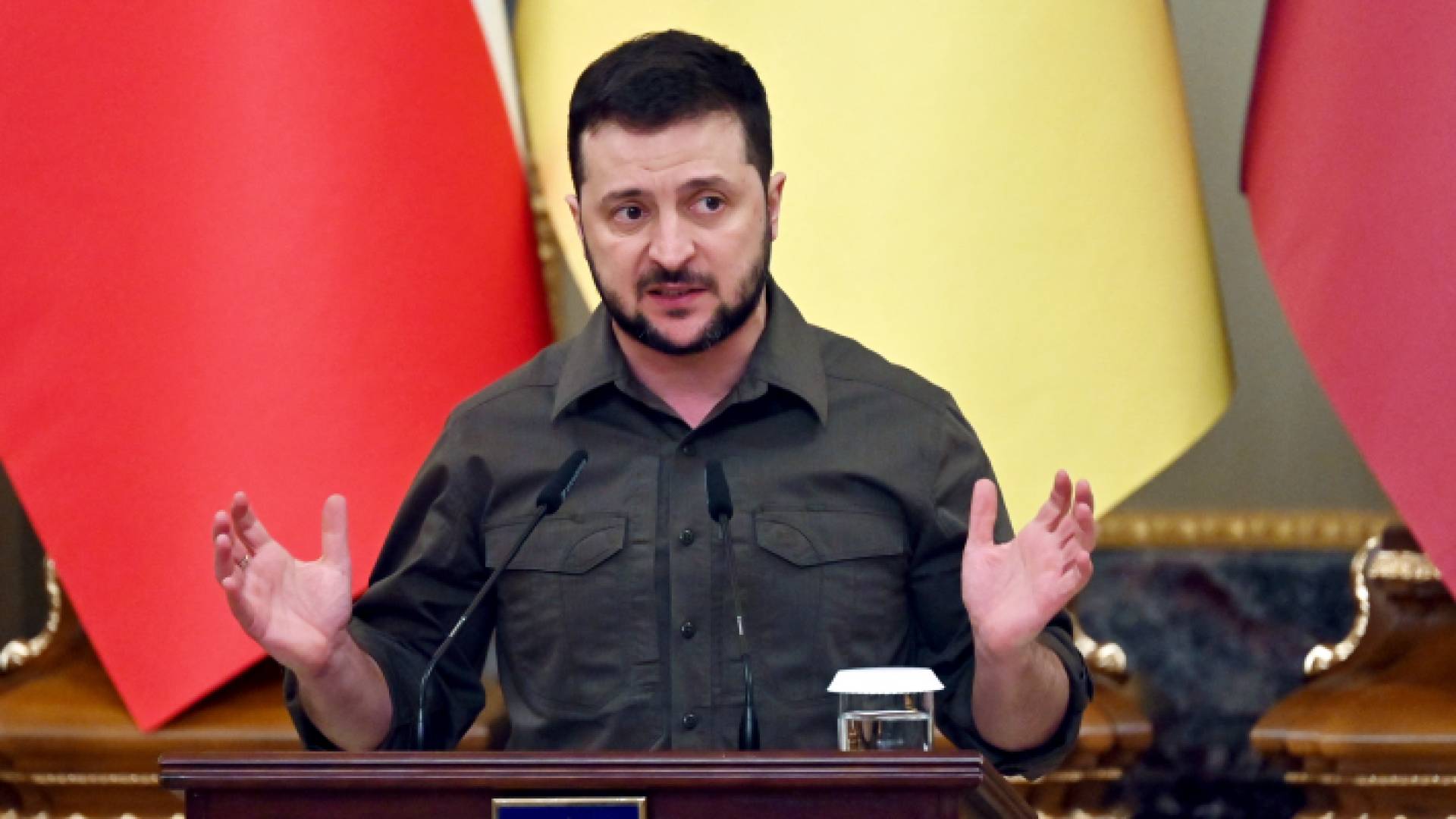 الرئيس الأوكراني فولوديمير زيلينسكي