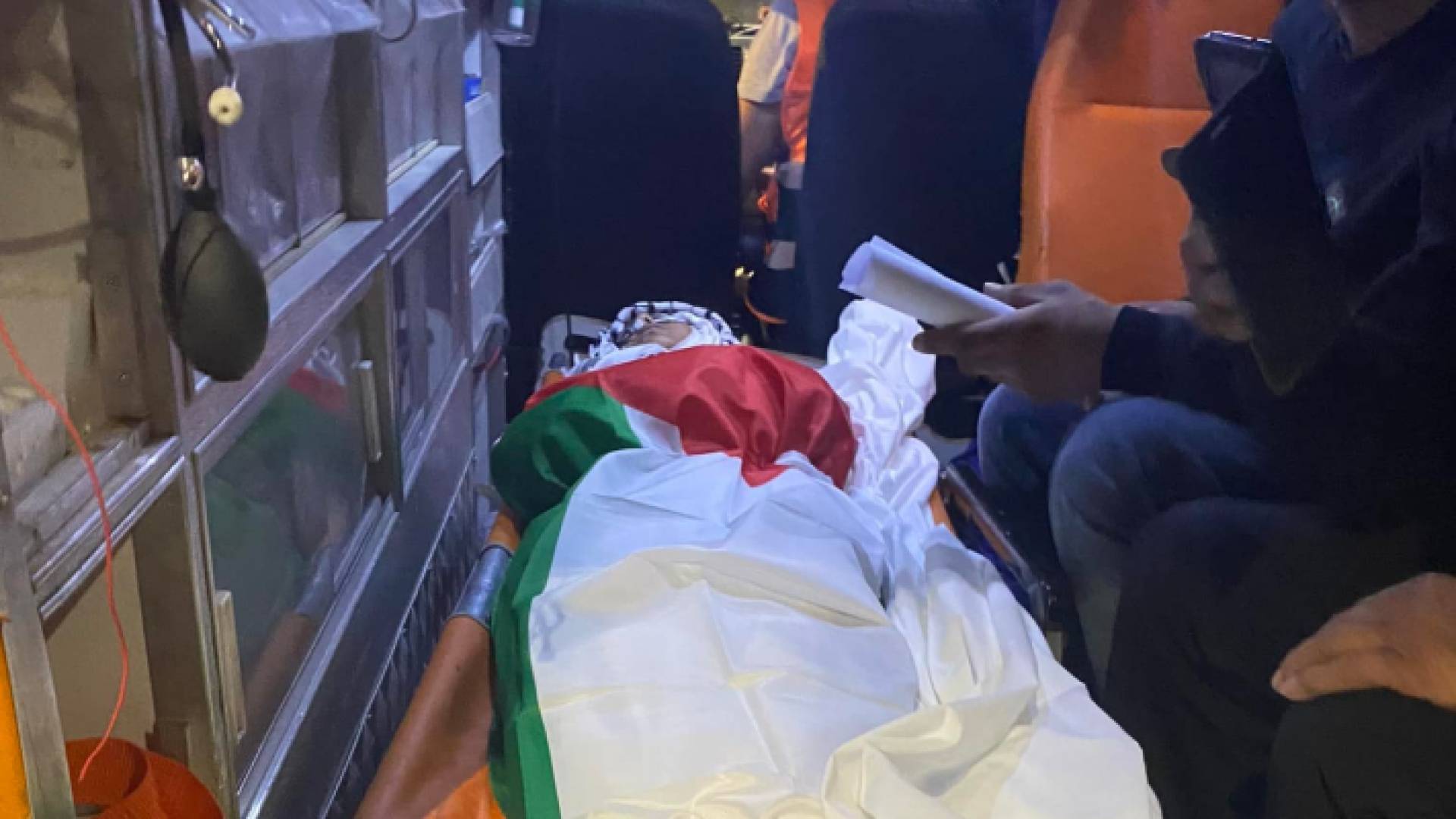 جثمان الشهيدة حنان خضور