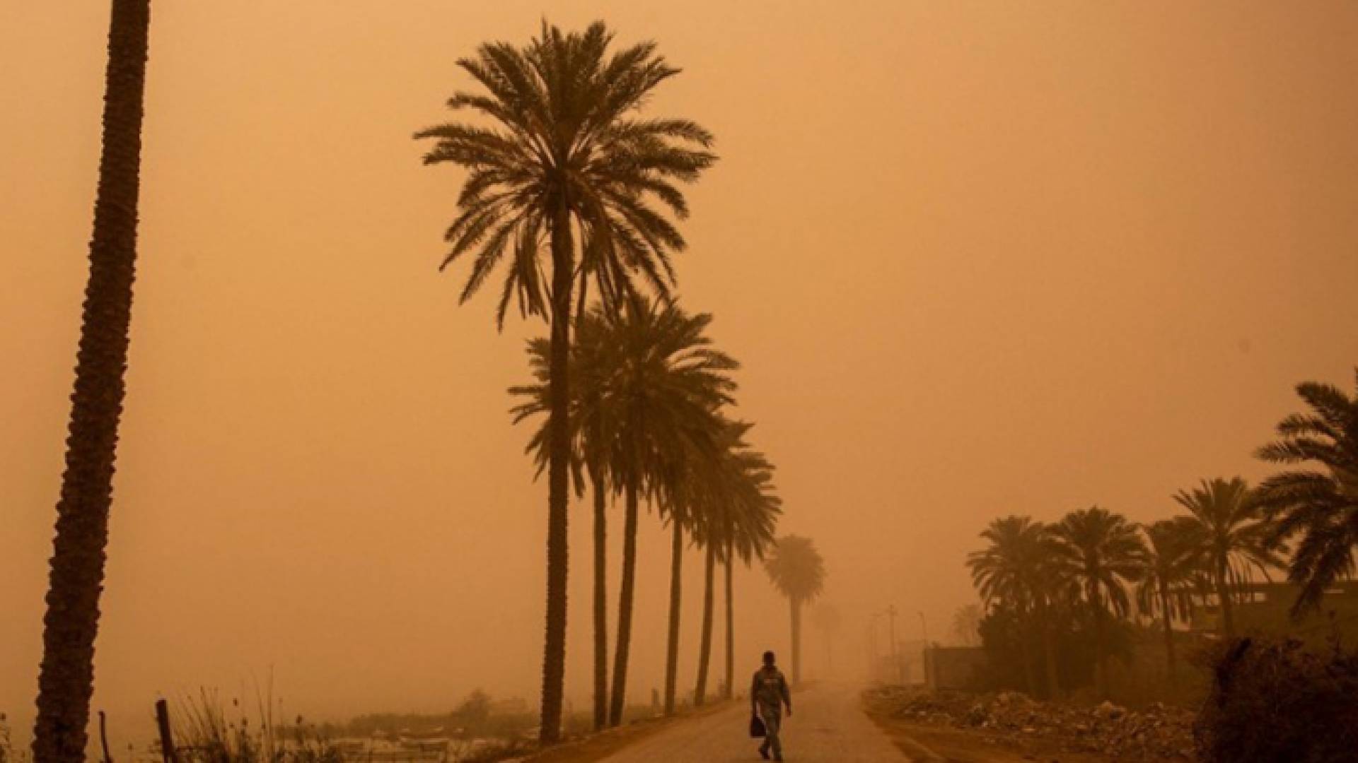 عاصفة ترابية - أرشيفية