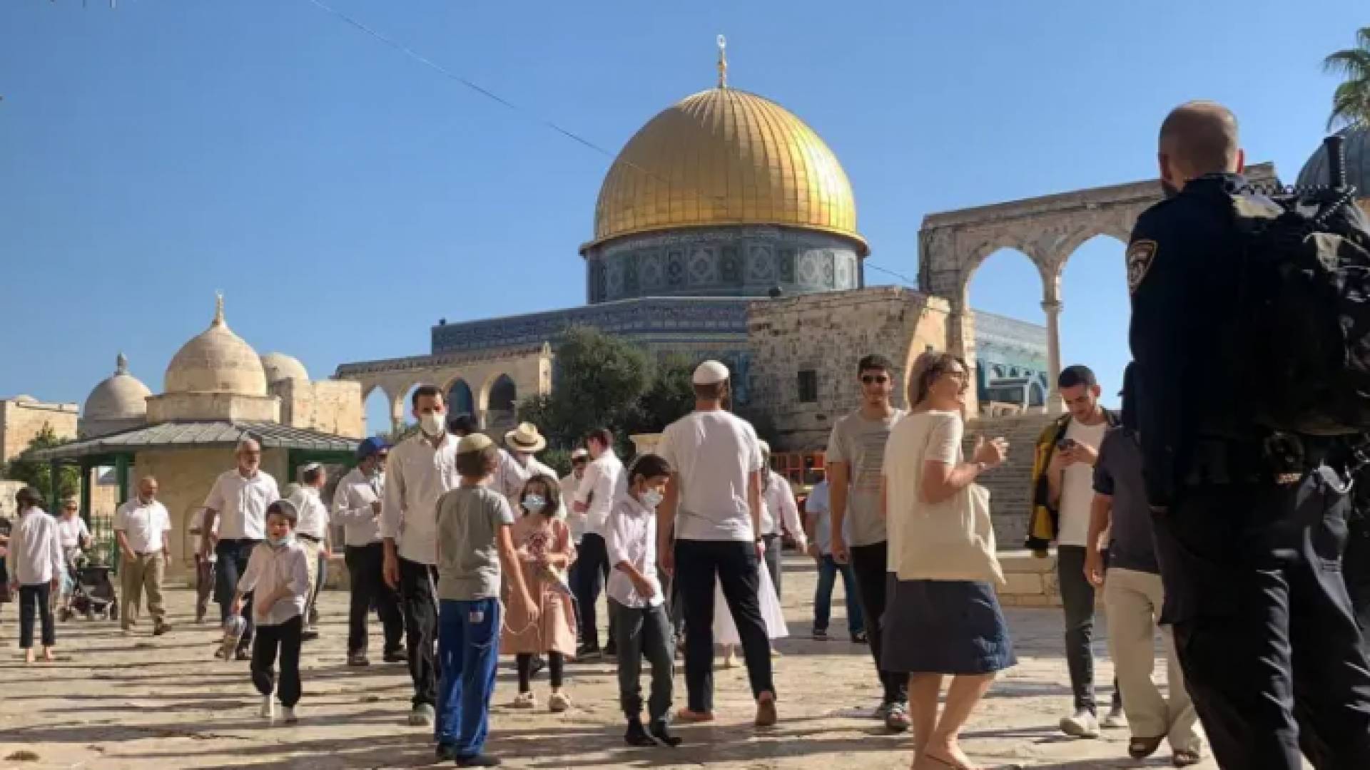 مستوطنون يقتحمون الأقصى تحت حراسة مشددة من شرطة الاحتلال الإسرائيلي - أرشيفية