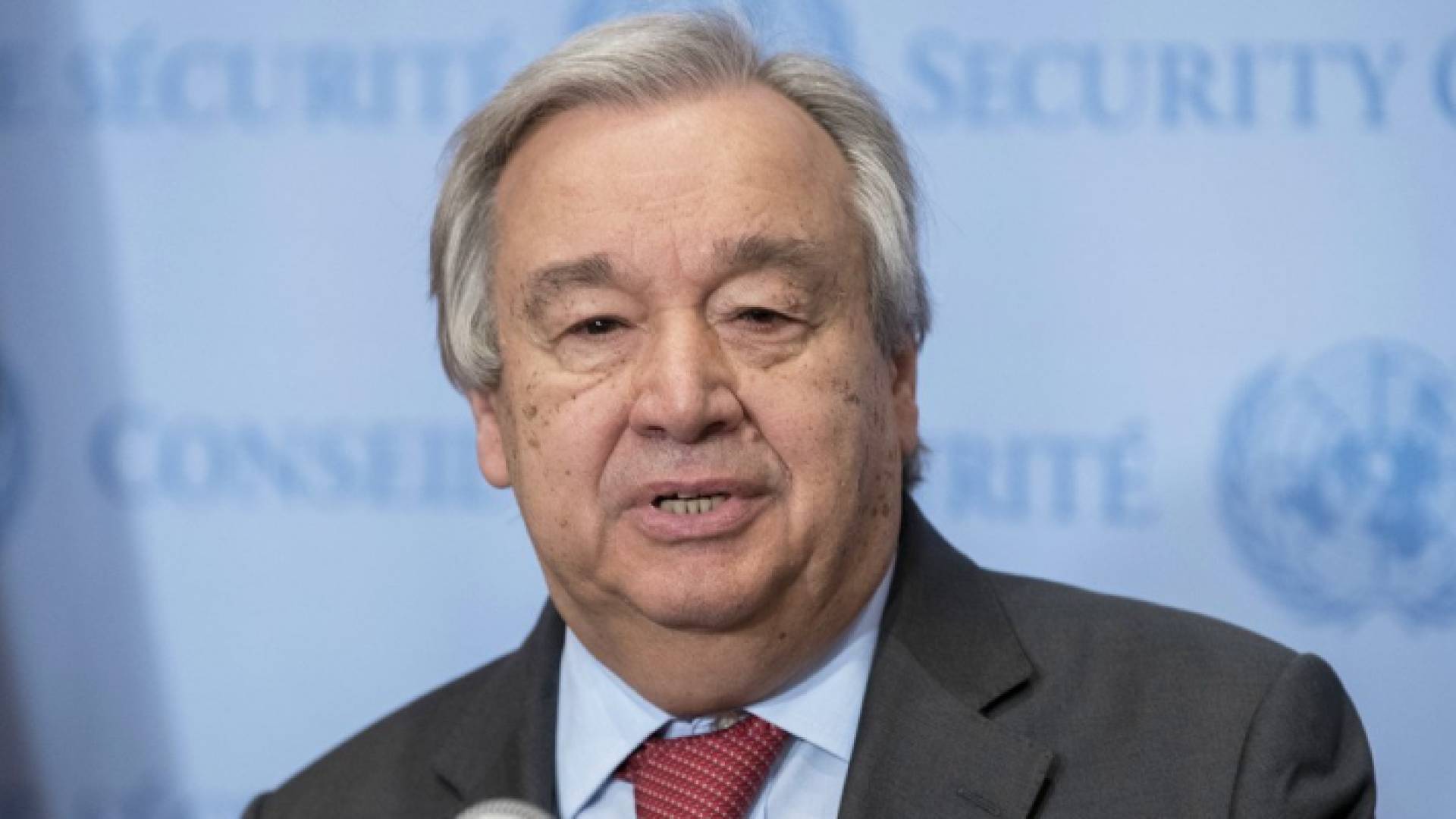 الأمين العام للأمم المتحدة أنطونيو غوتيريش