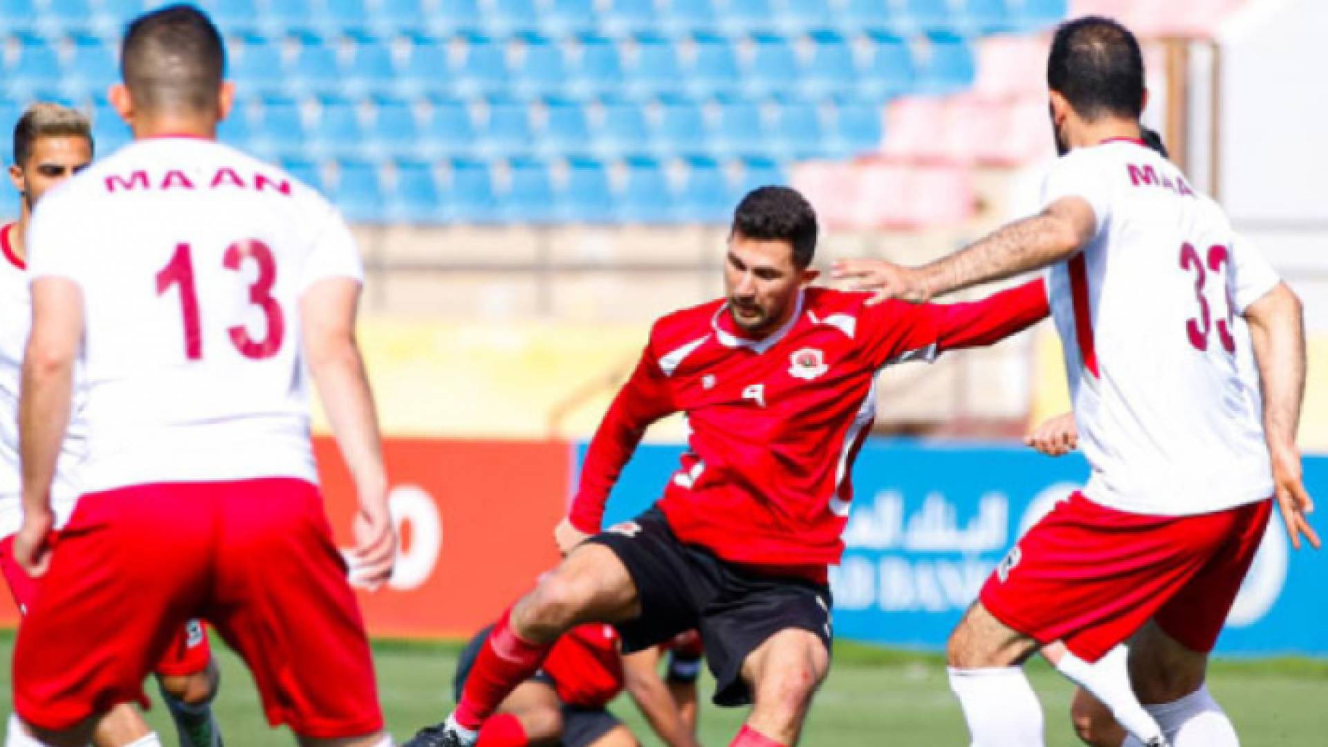 مباراة سابقة بين الجزيرة ومعان