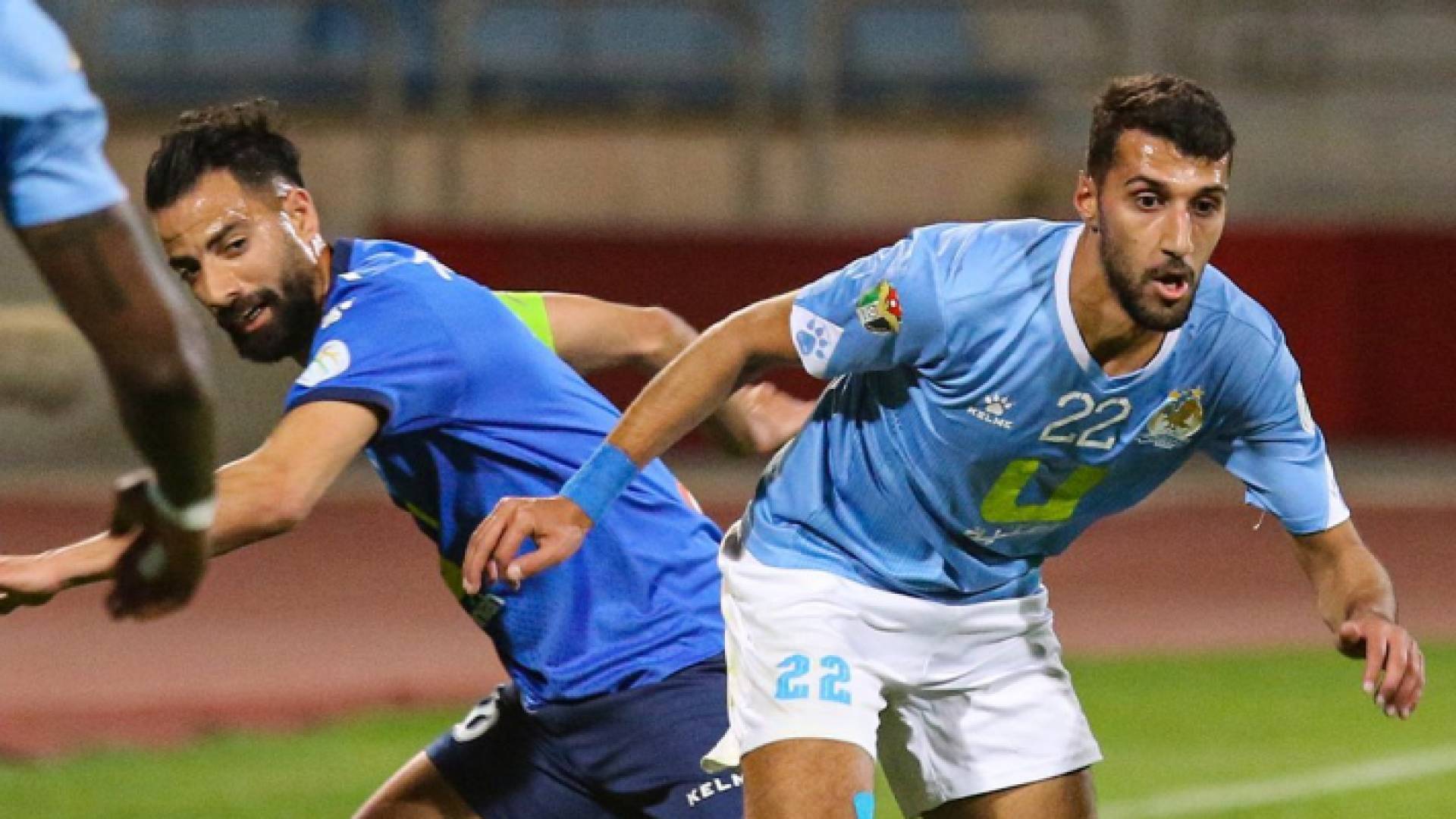 لاعبا من فريقي الفيصلي ومغير السرحان