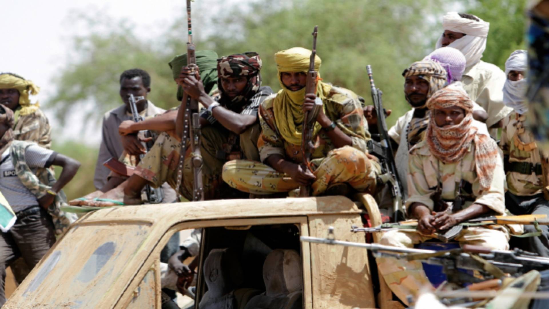 مسلحون في دارفور - أرشيفية