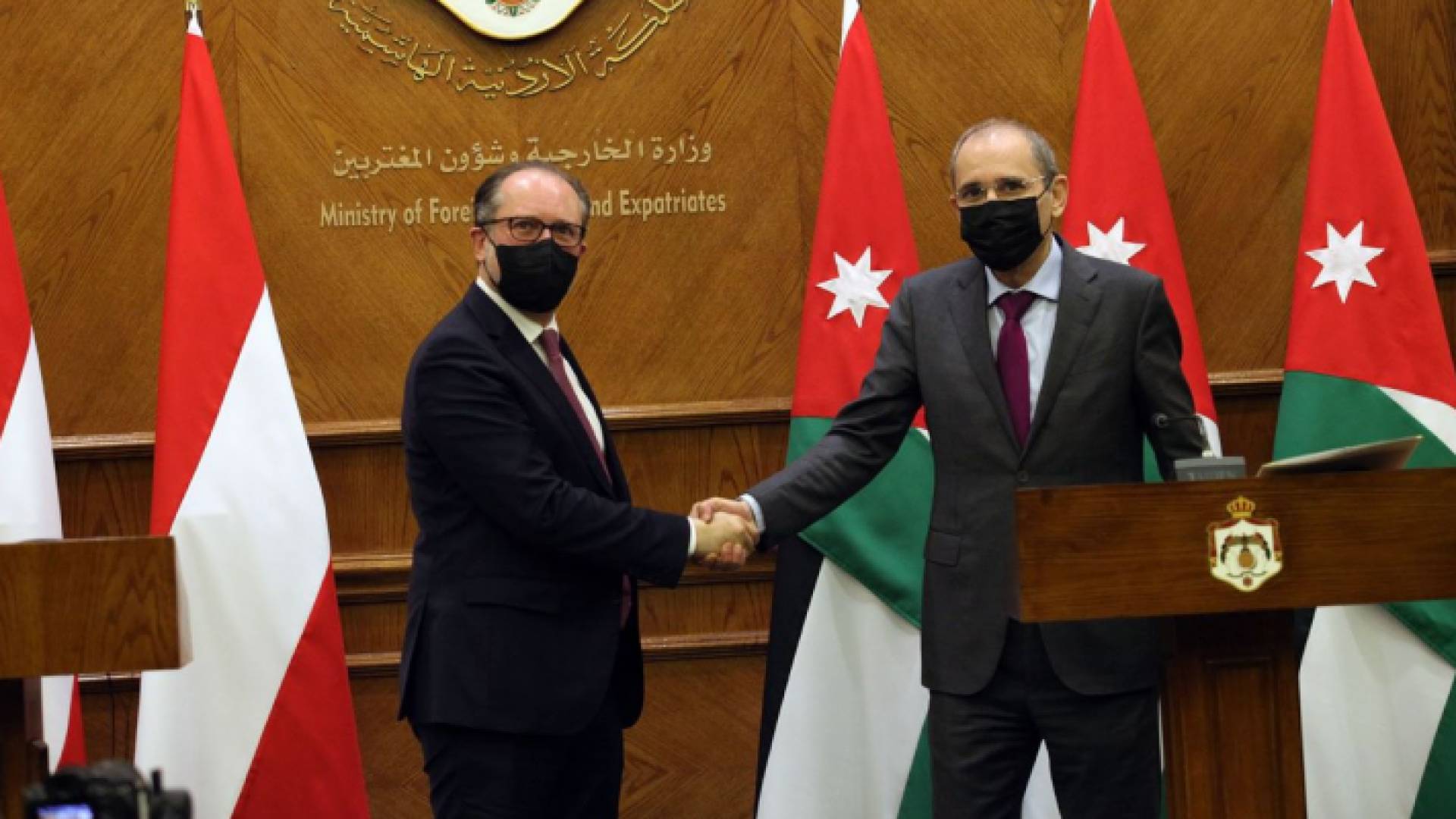 الصفدي ونظيريه النمساوي